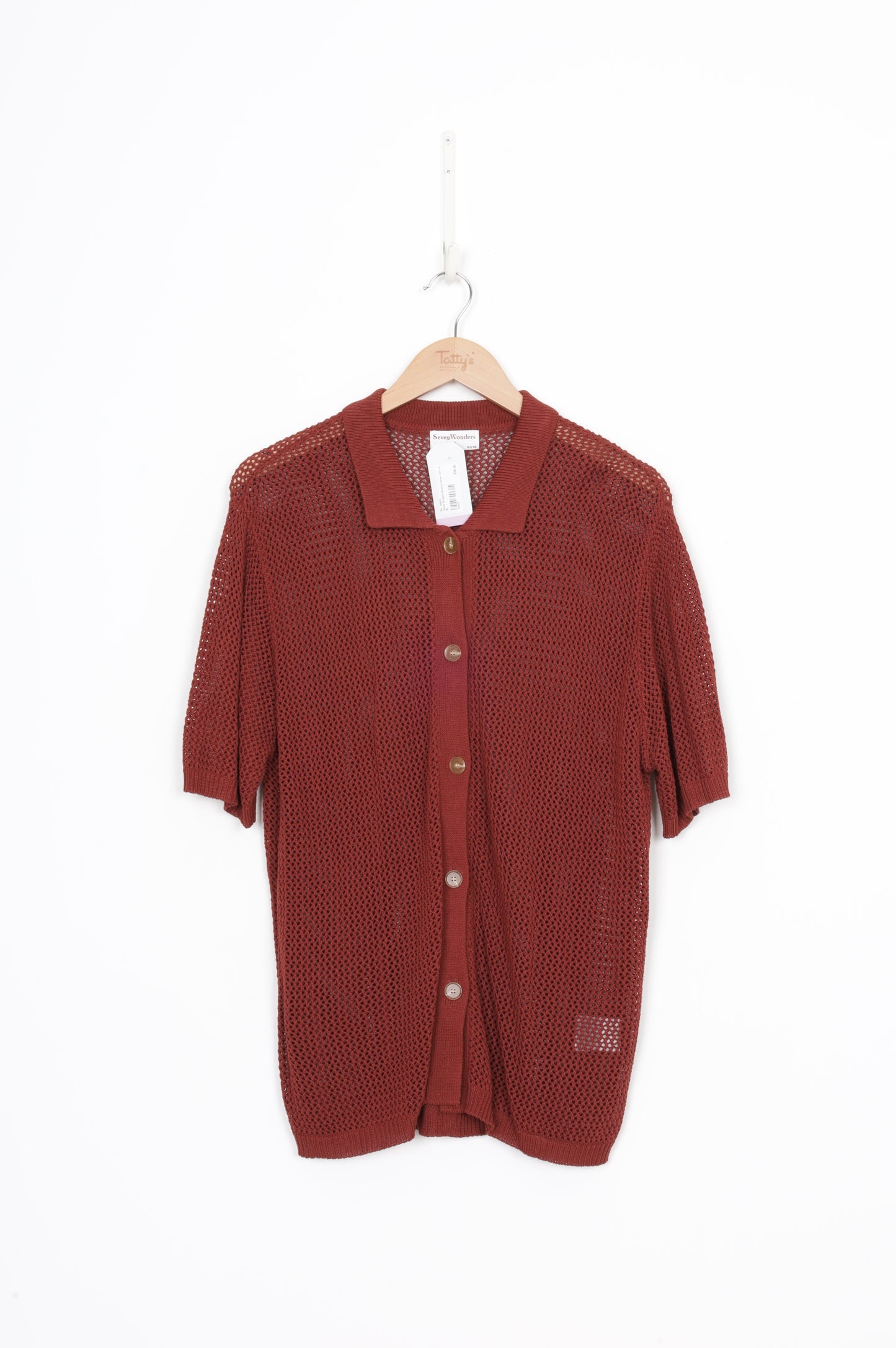 Seven Wonders Womens Brown Shirt Size XL