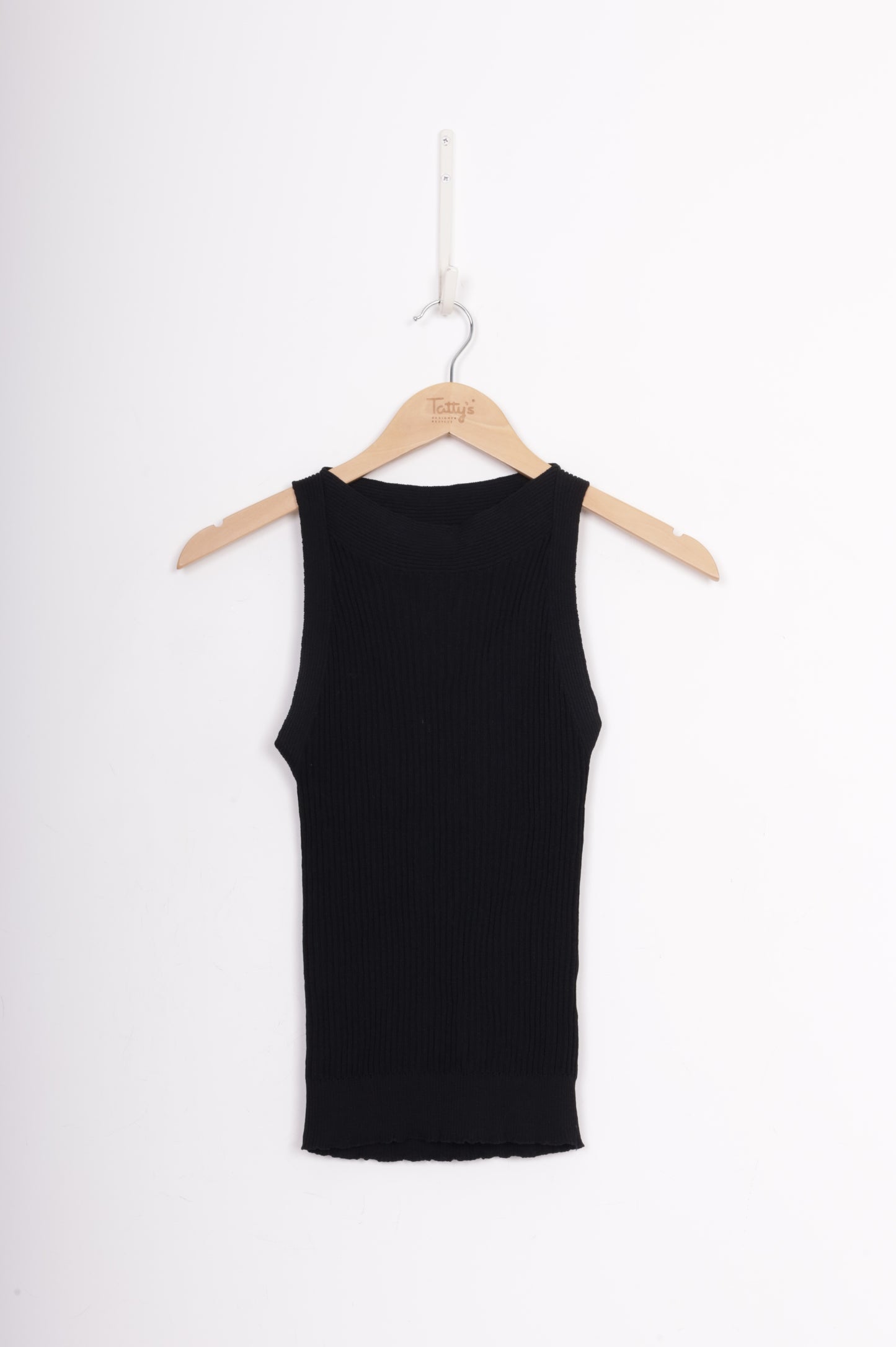 Neuw Womens Black Top Size 8