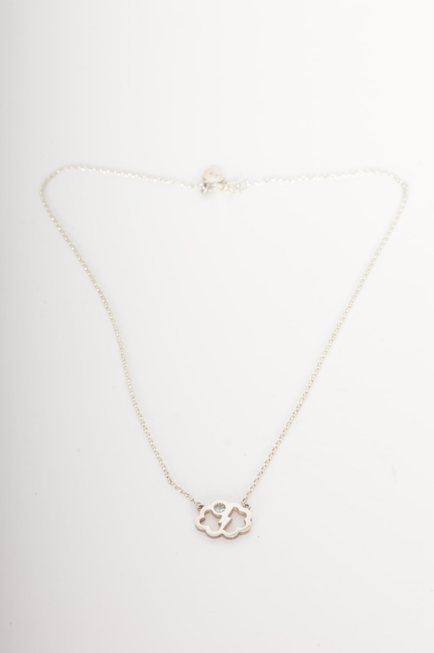 Karen Walker Womens Silver Necklace Size O/S