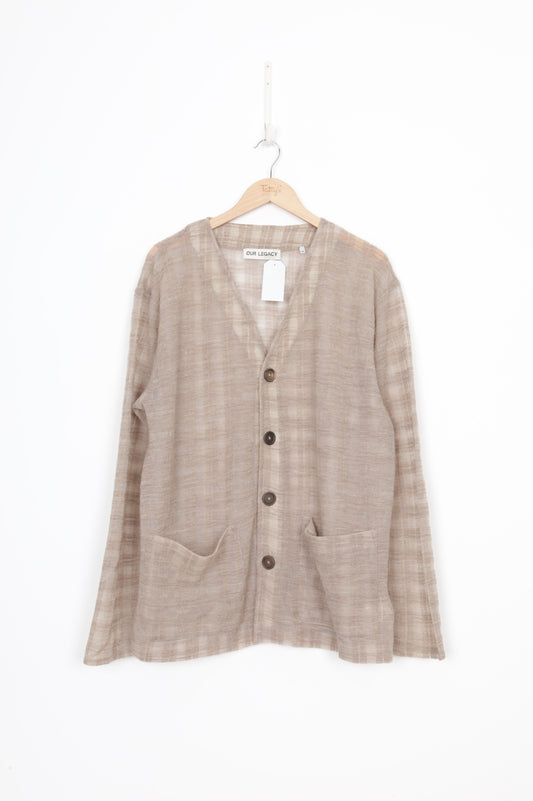 Our legacy Womens Beige Cardigan Size 50
