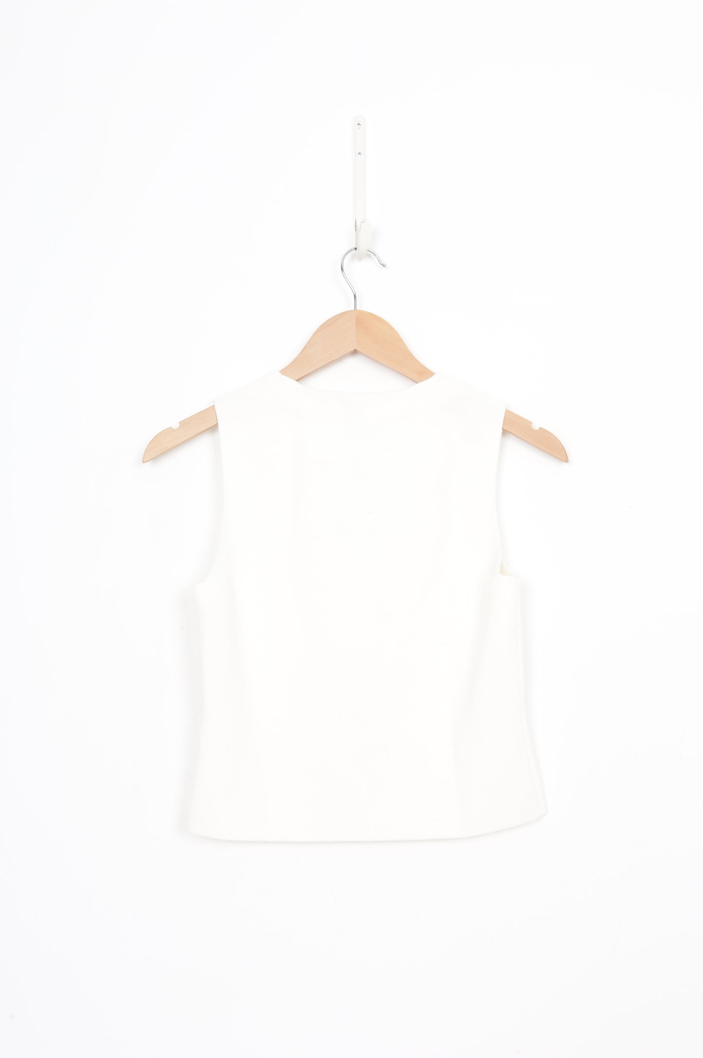 Cos Womens White Vest Size XS