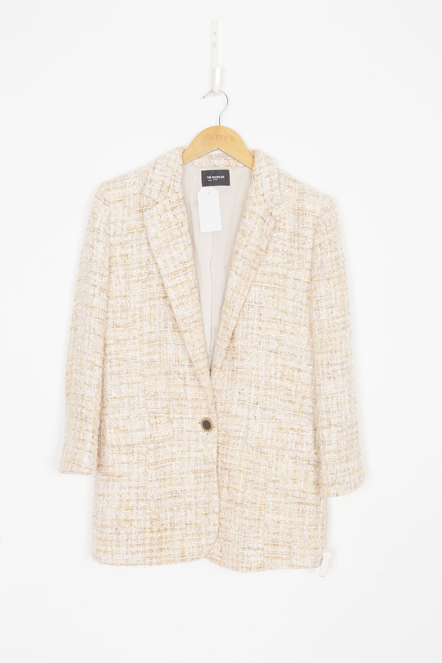 The Kooples Womens White Blazer Size 2
