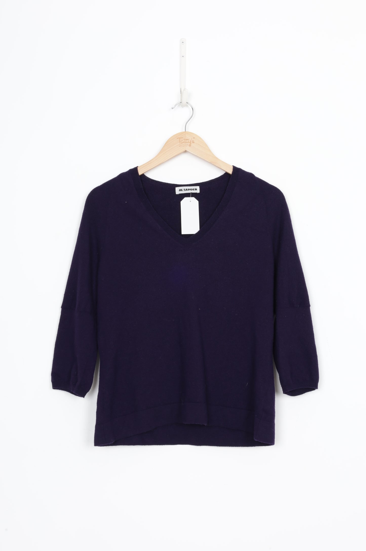 Jill Sander Womens Purple Jumper Size M