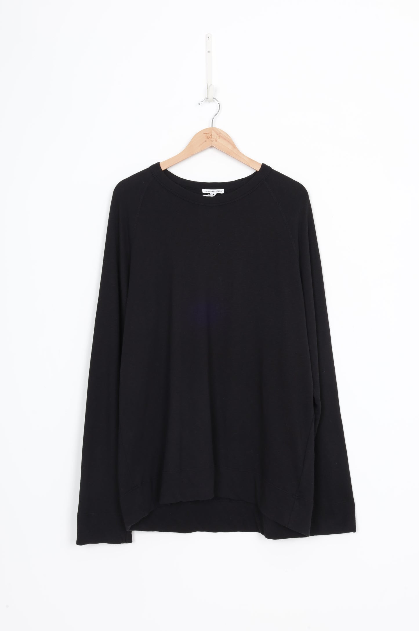 Standard James Perse Mens Black Sweatshirt Size XL