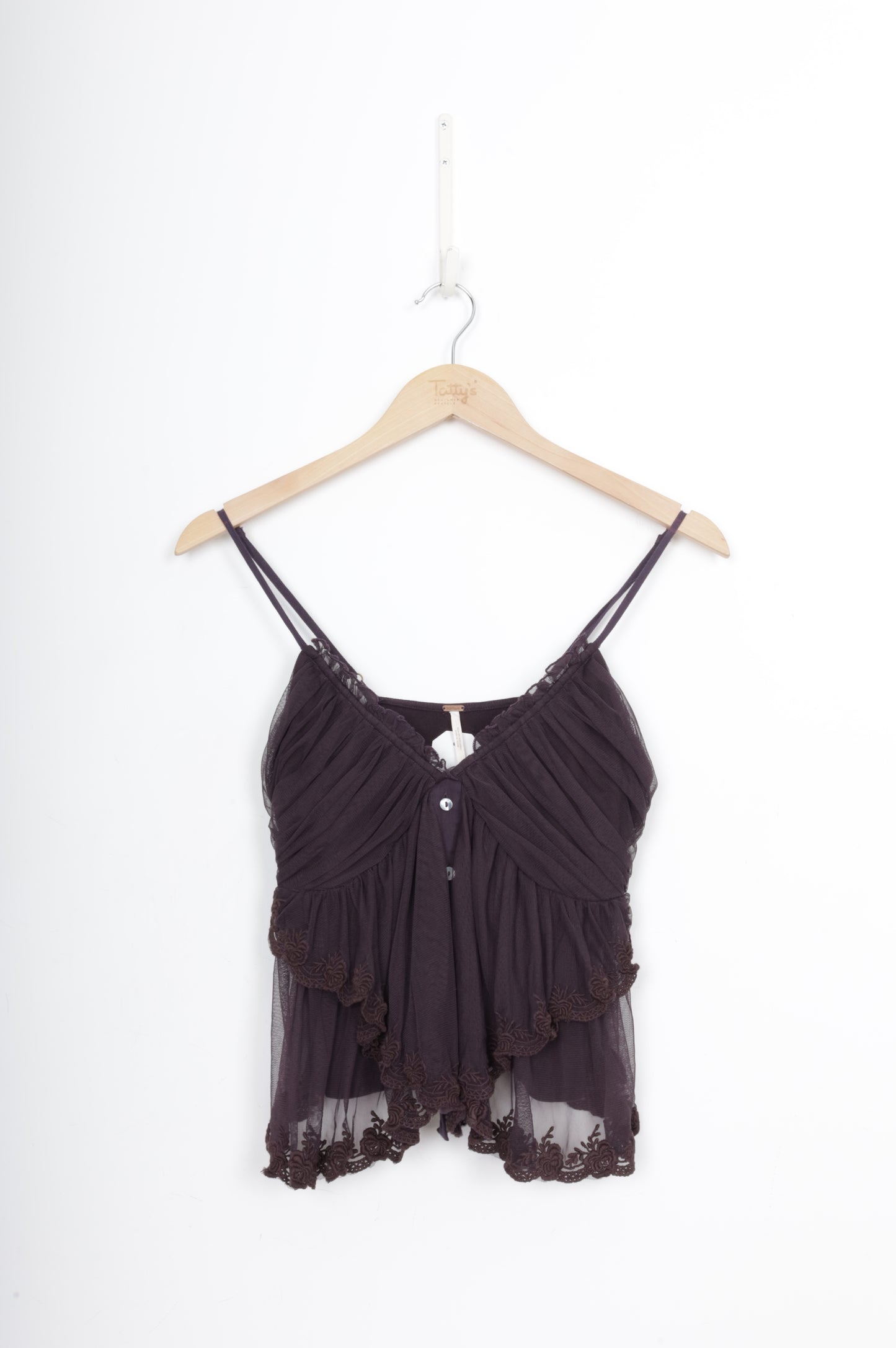 Free people Womens Purple Top Size XS