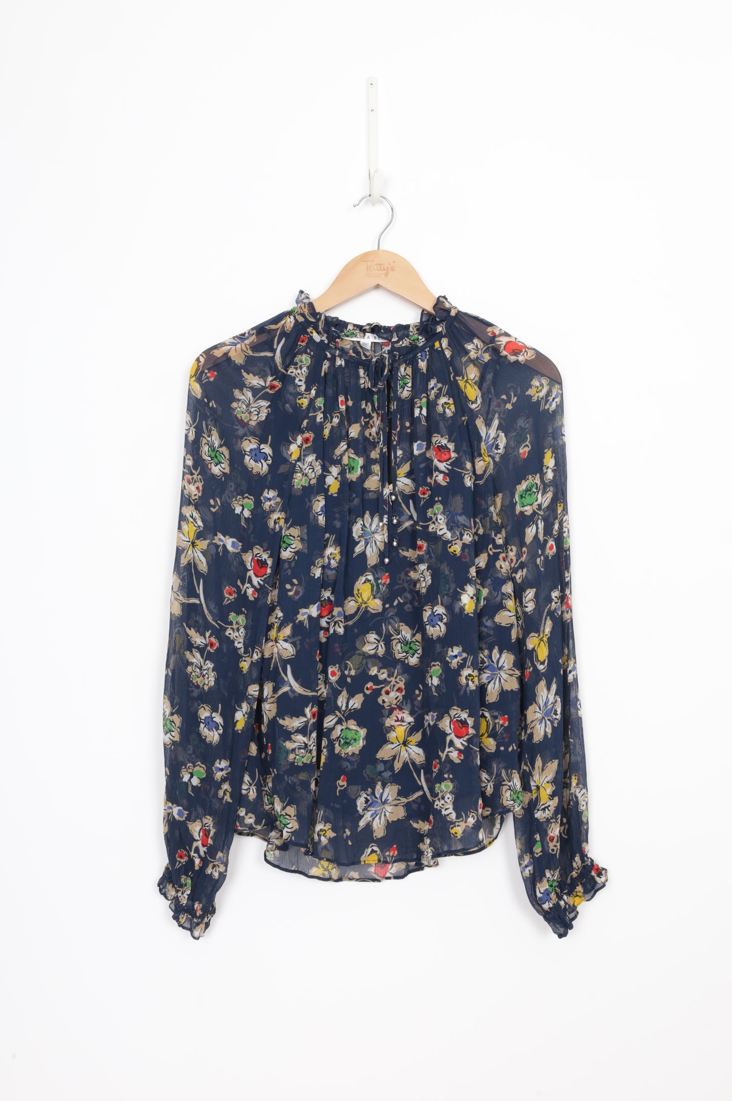 Veronica Beard Womens Blue Blouse Size 10