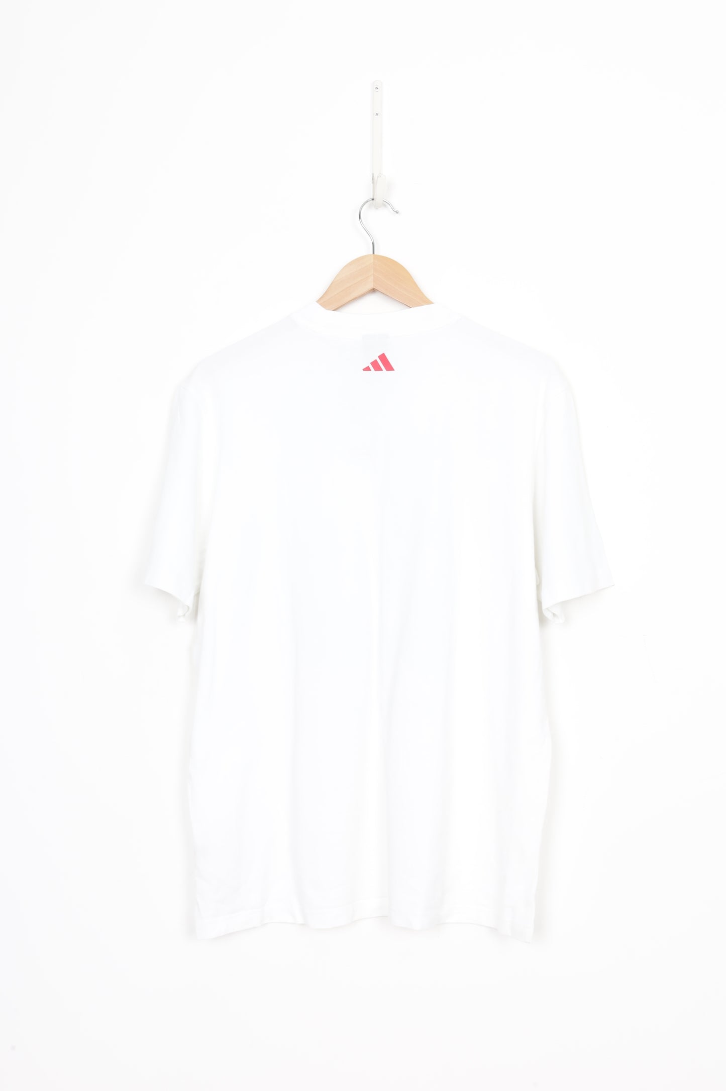 Adidas Mens White T-shirt Size M