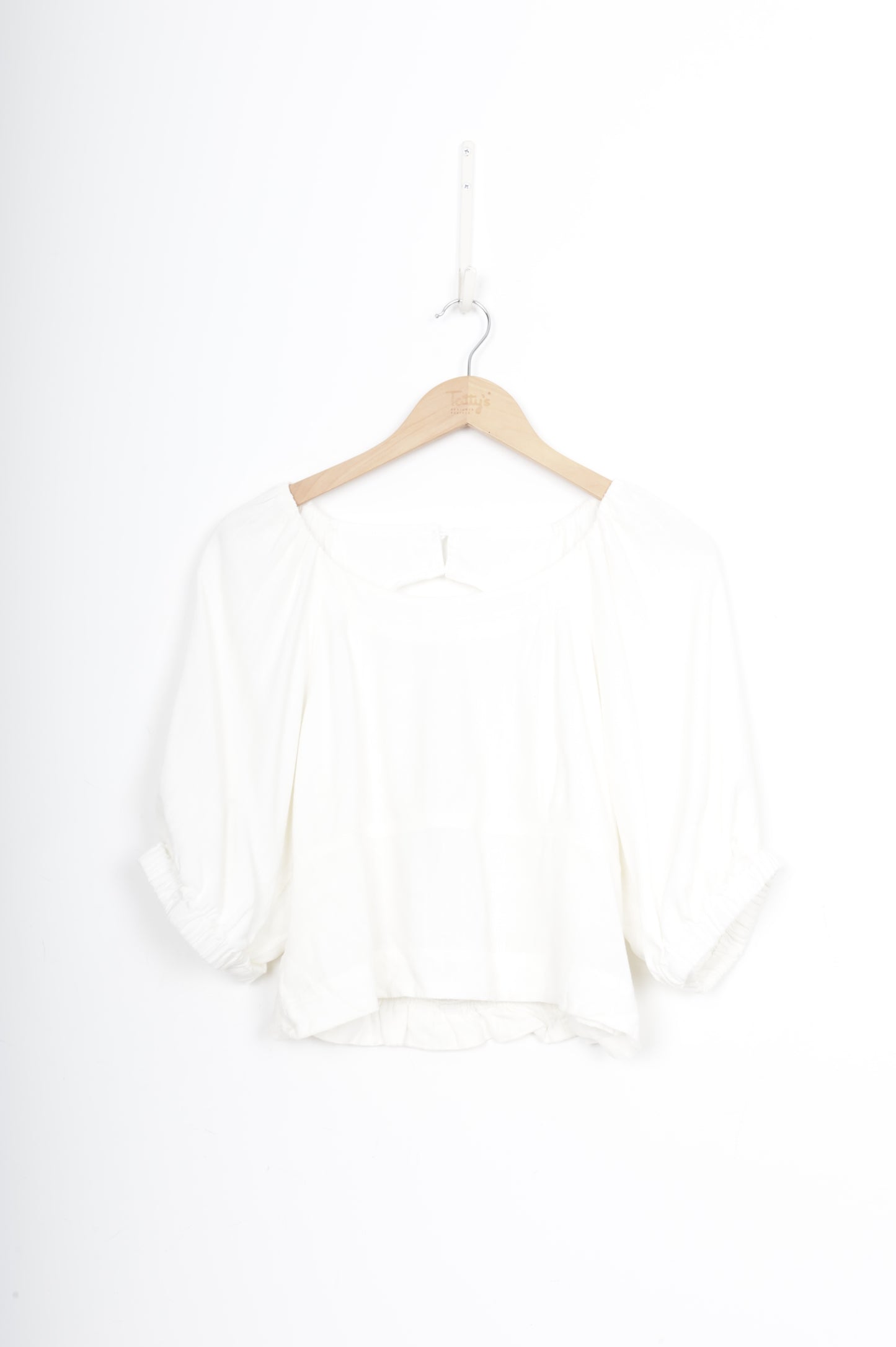 stories be told Womens White Top Size 12