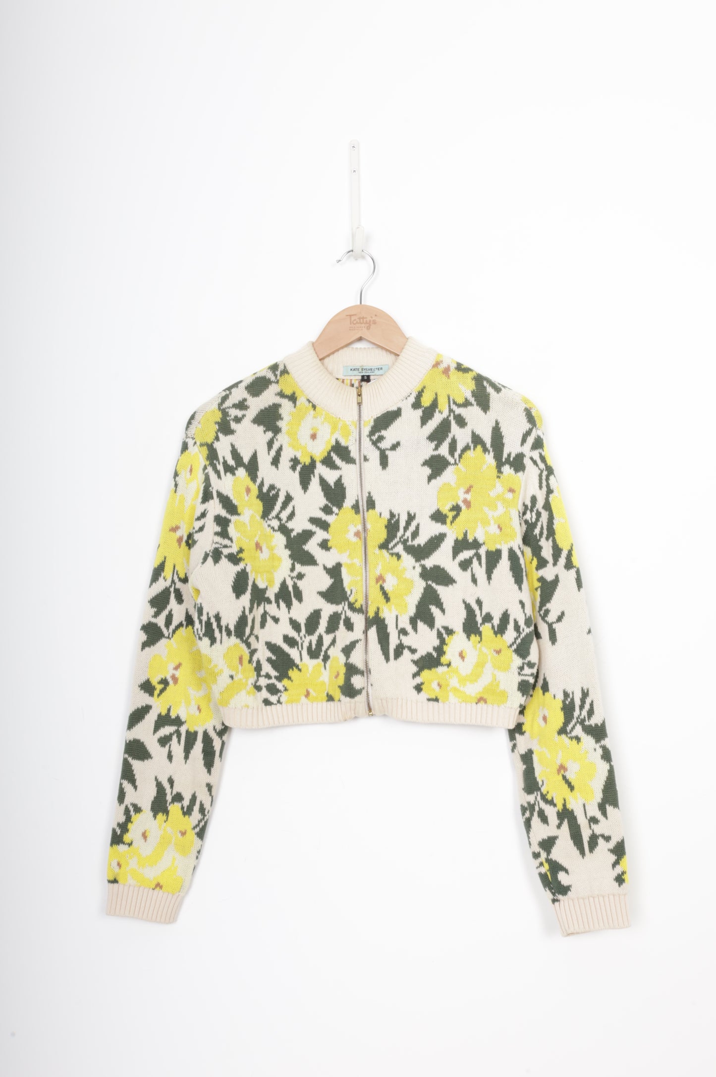 Kate Sylvester Womens Cream Jumper Size S