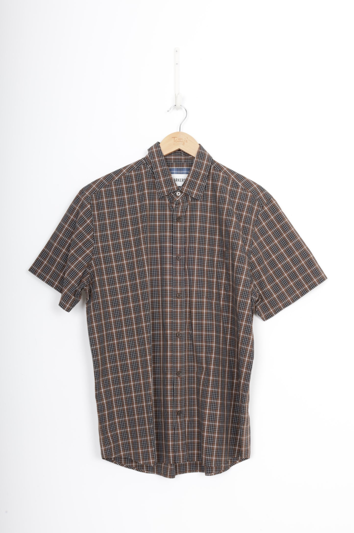 Barkers Mens Brown Shirt Size L