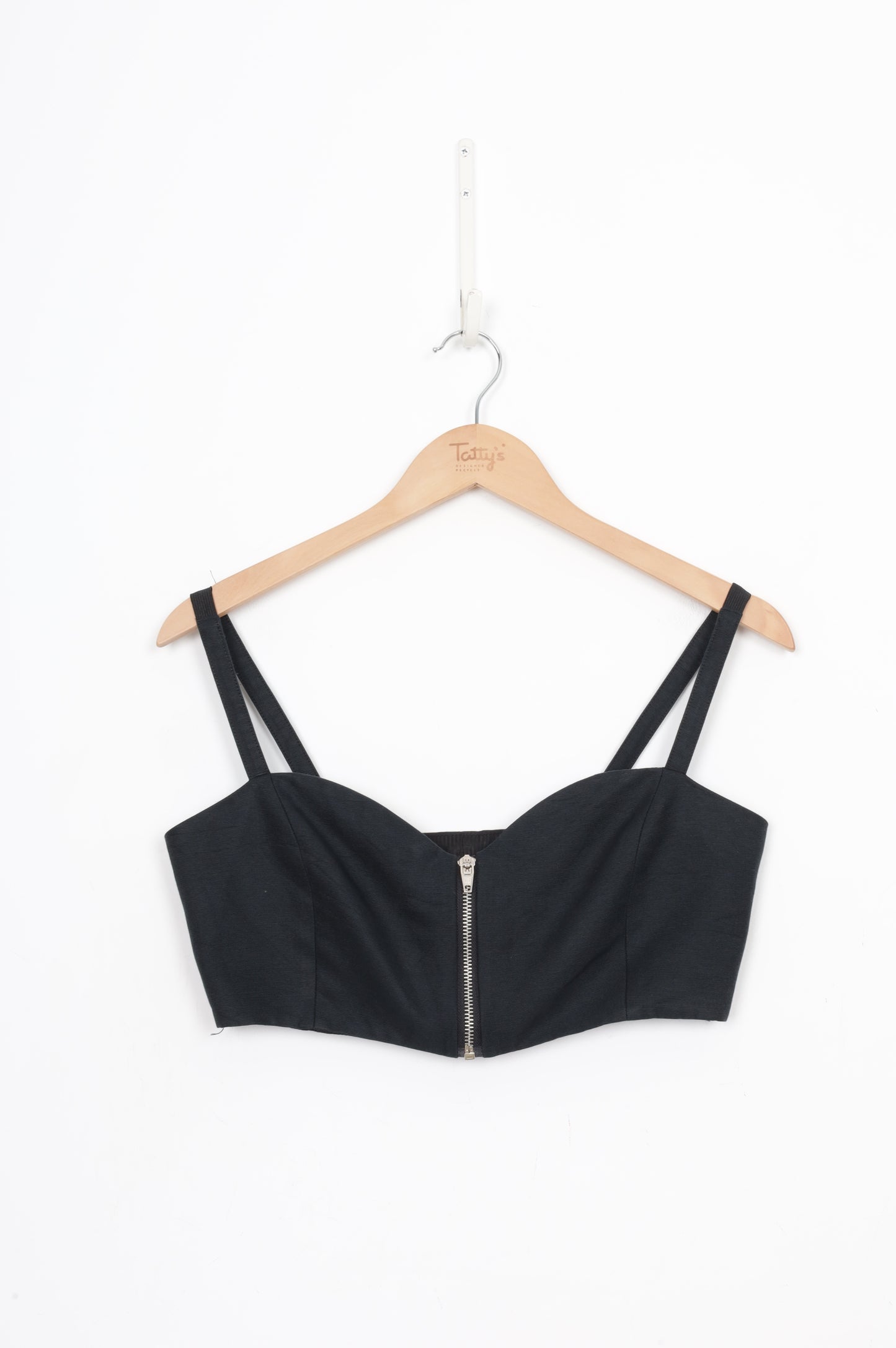 Moochi (NZ made) Womens Black Top Size 10