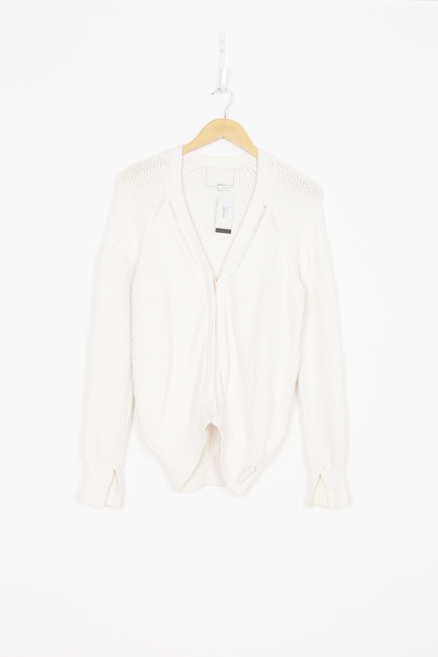 3.1 Phillip Lim Womens Cream Cardigan Size M