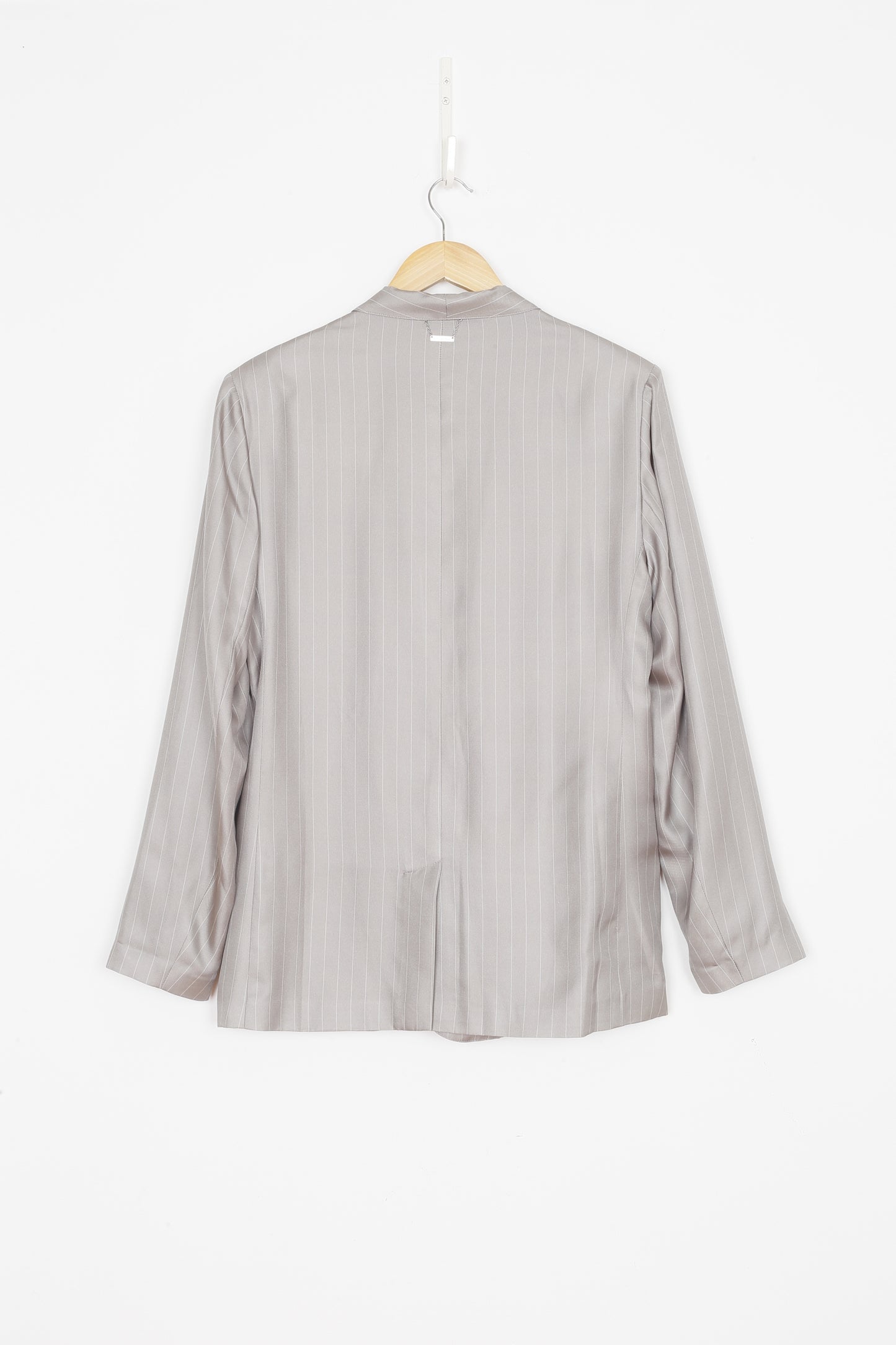 Silk Laundry Womens Grey Blazer Size M