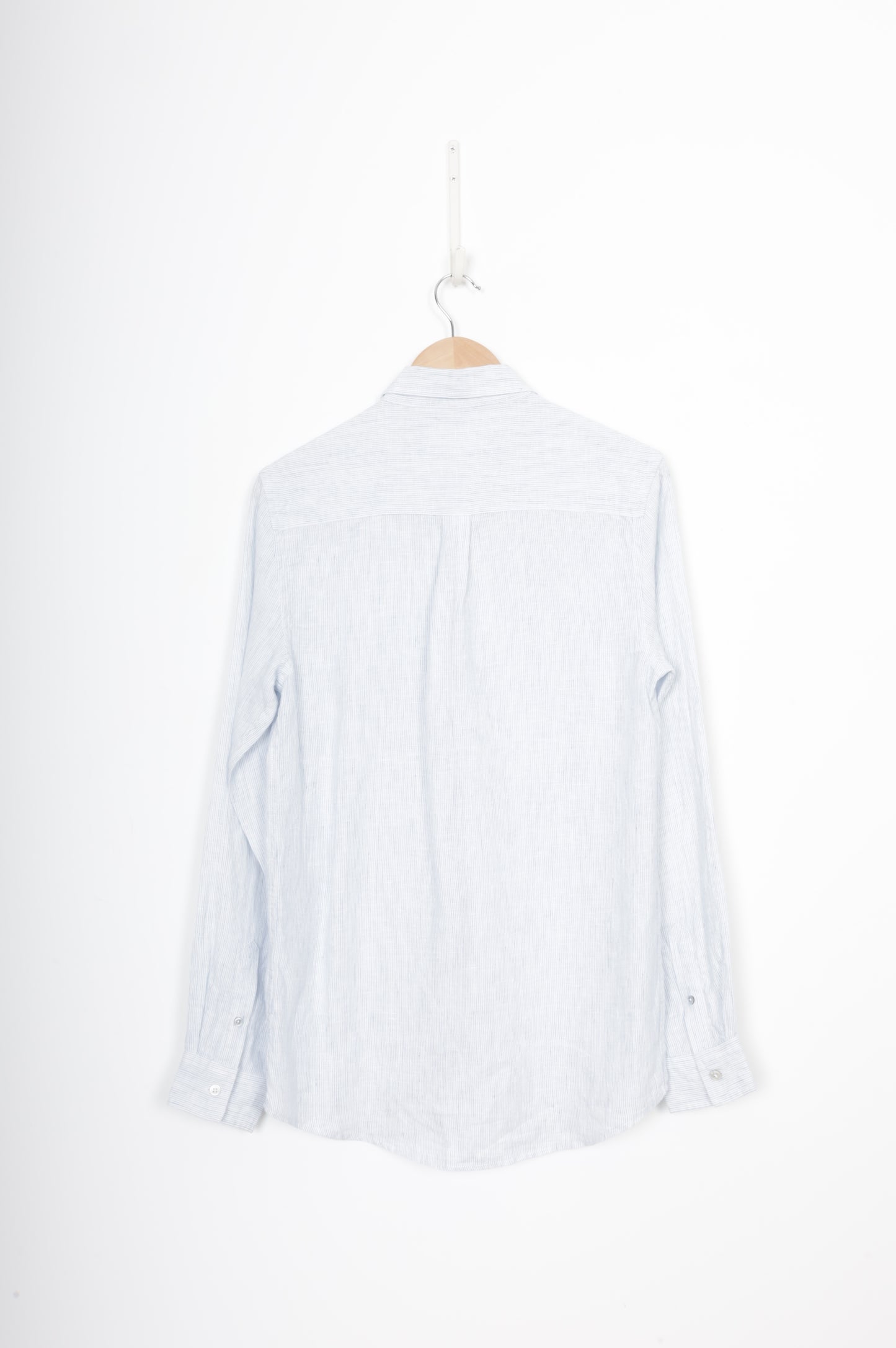 Assembly Label Mens Blue Shirt Size XS