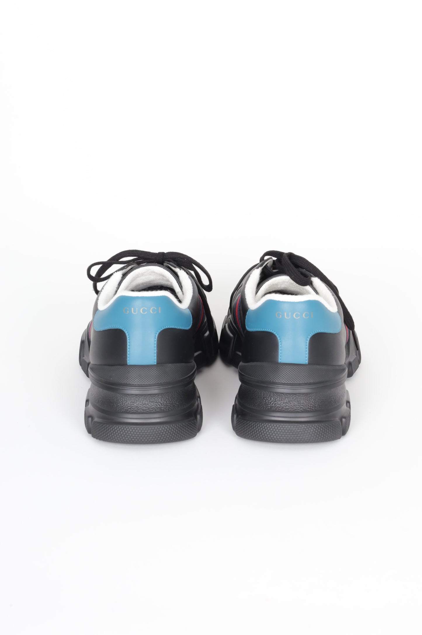 Gucci Mens Black Sneakers Size EU 45
