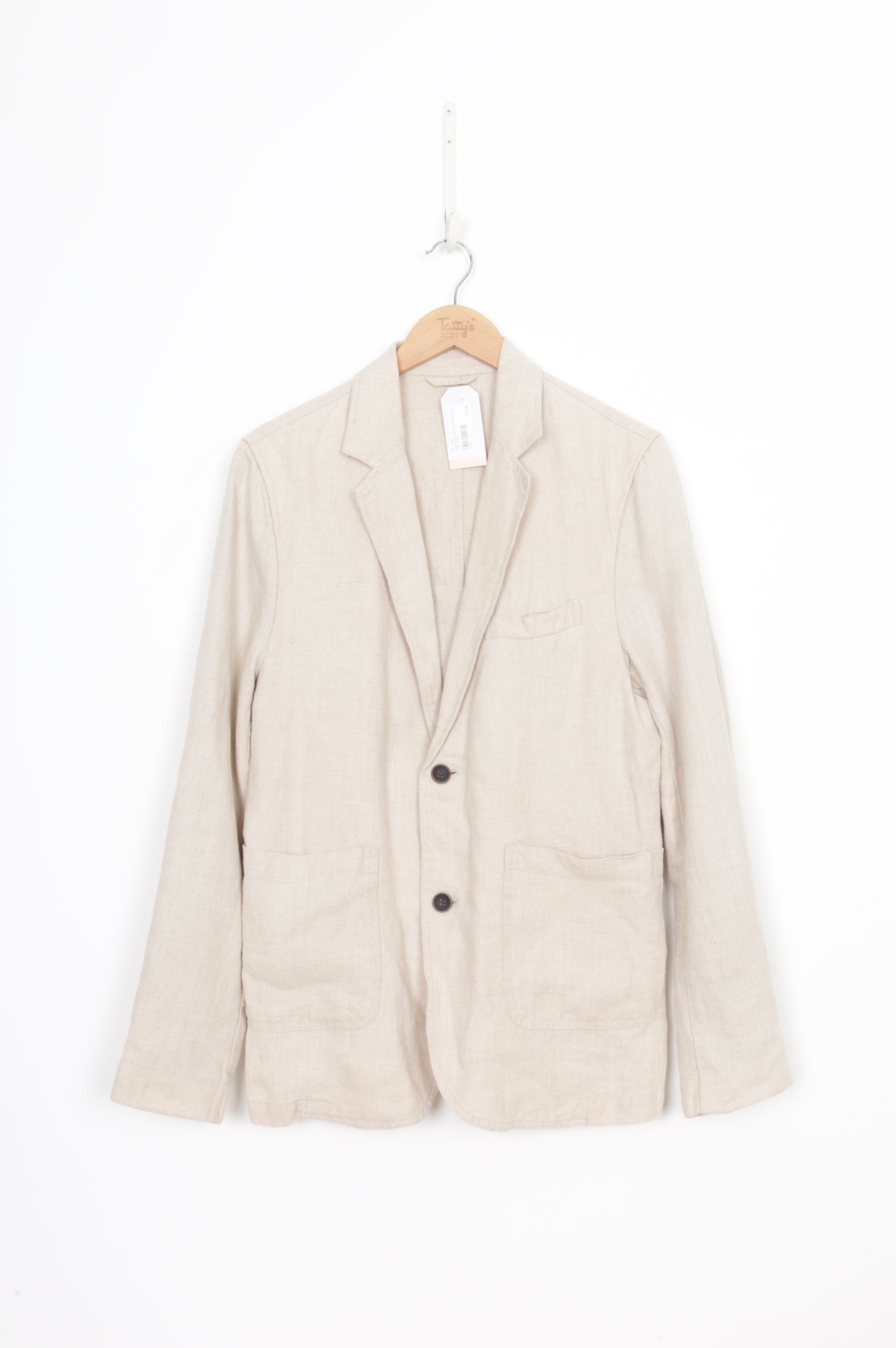 Academy Brand Mens Beige Blazer Size M