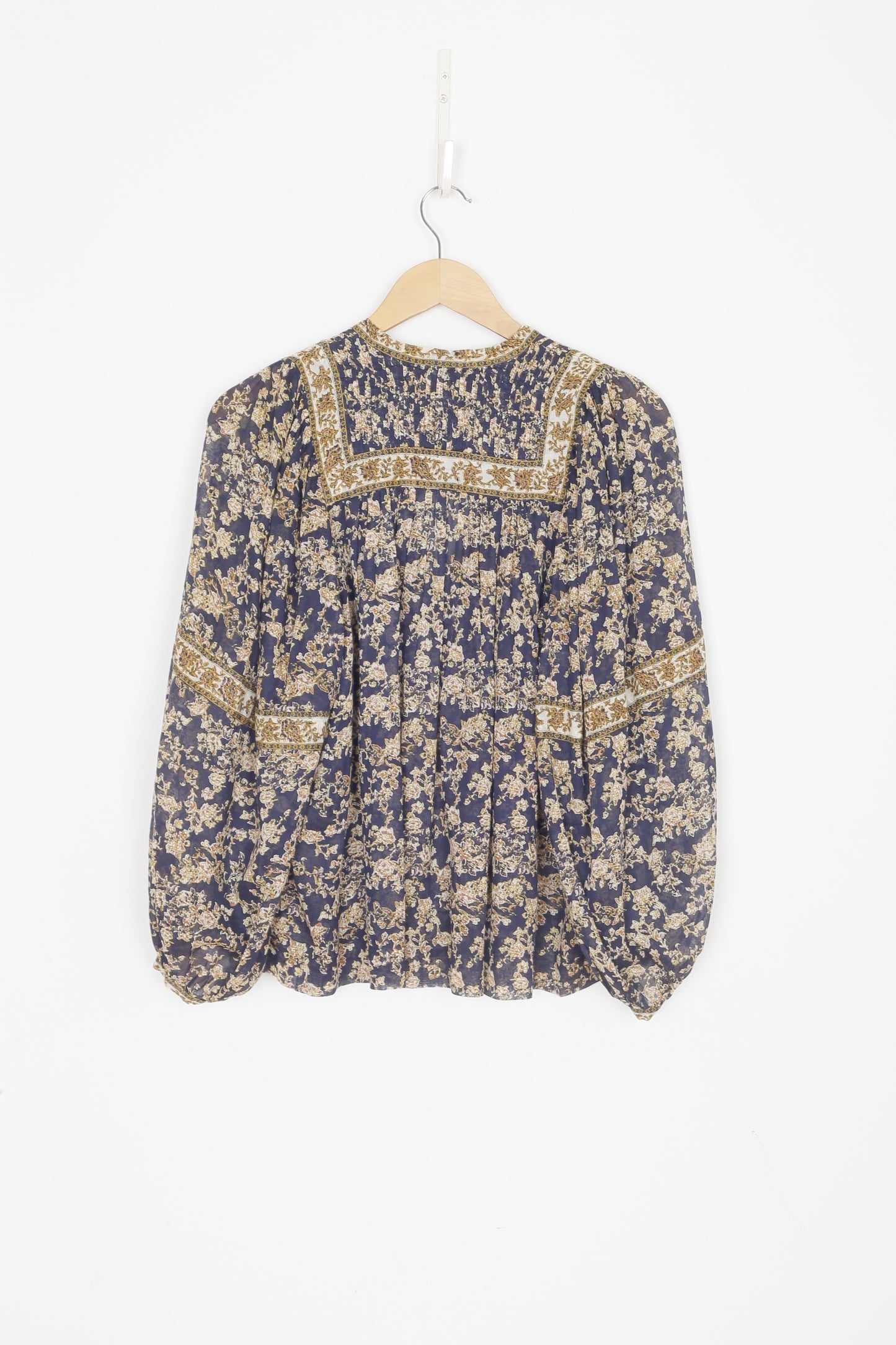 Isabel Marante Etoile Womens Multi Blouse Size EU 34