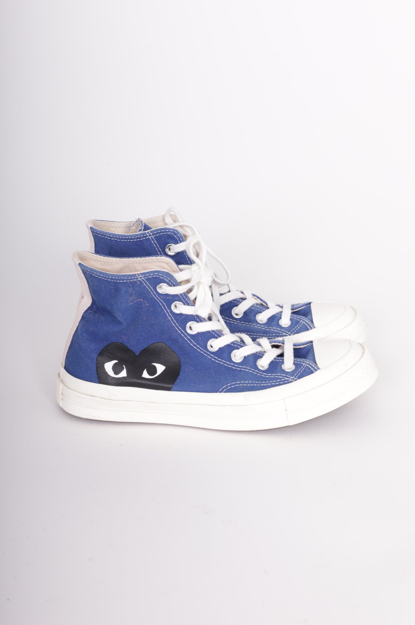 Converse X Comme Des Garcons Womens Blue Sneakers Size 39