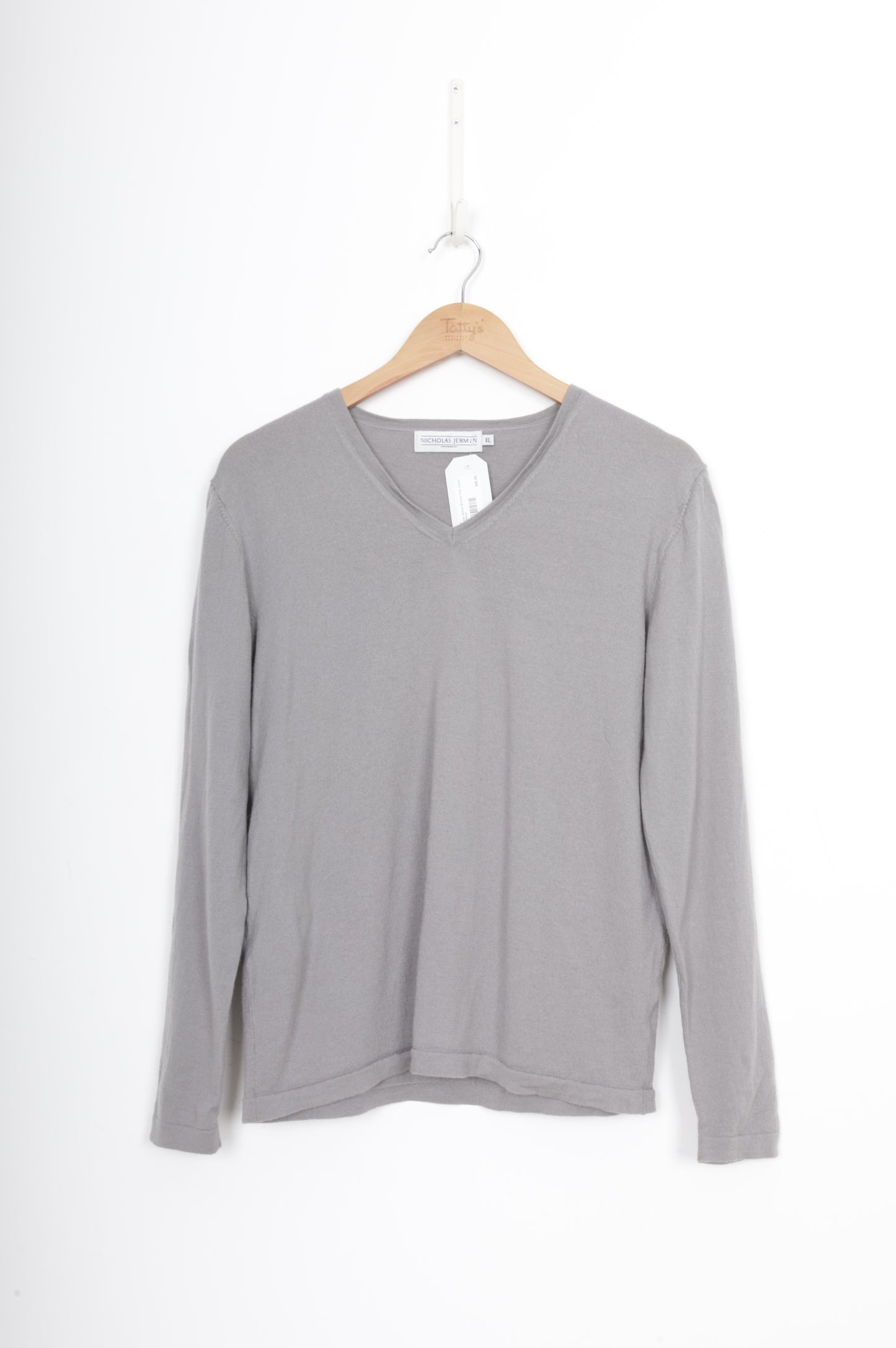 Nicholas Jermyn Womens Grey Jumper Size XL