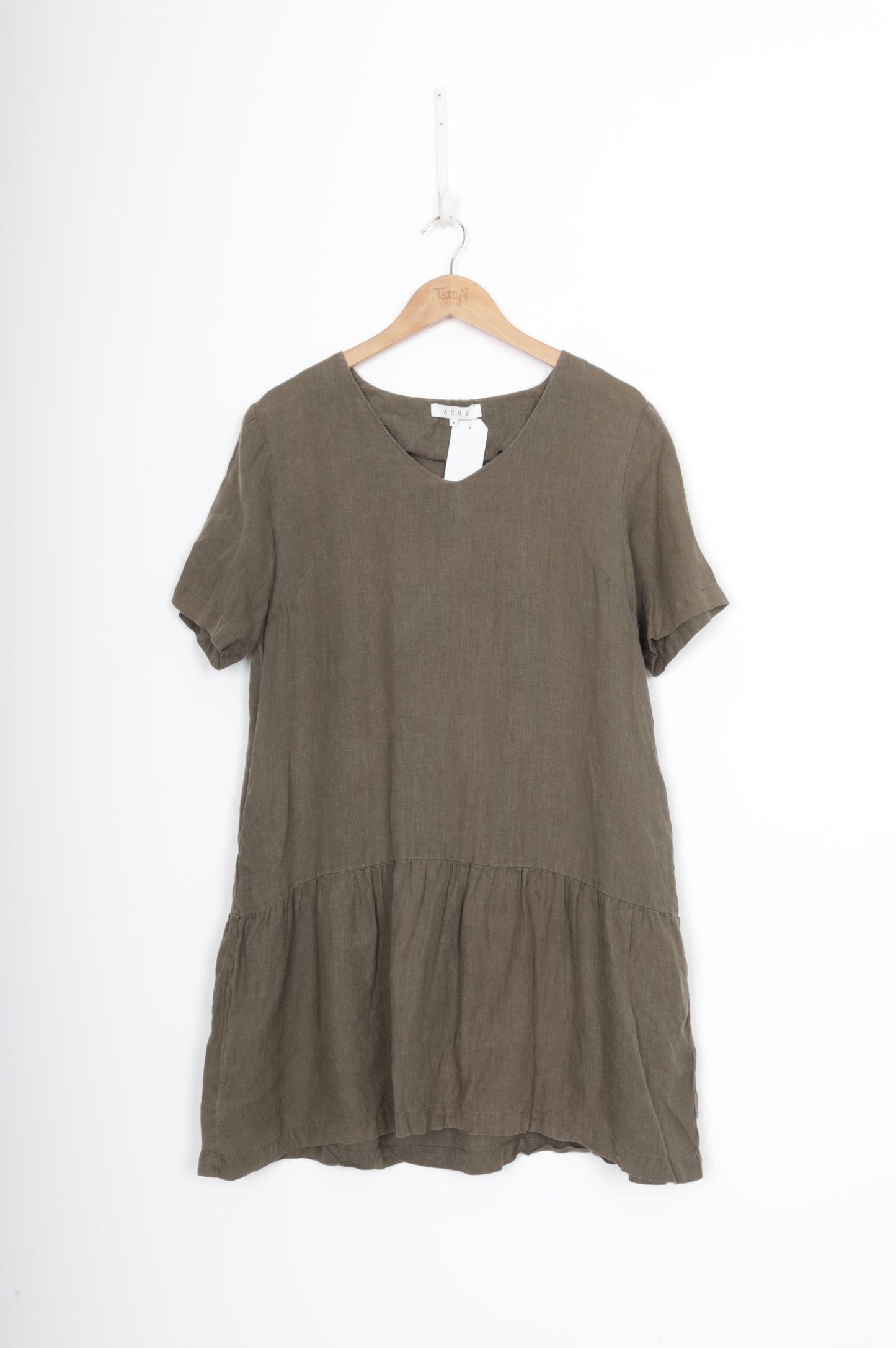 Aere Womens Green Dress Size 8