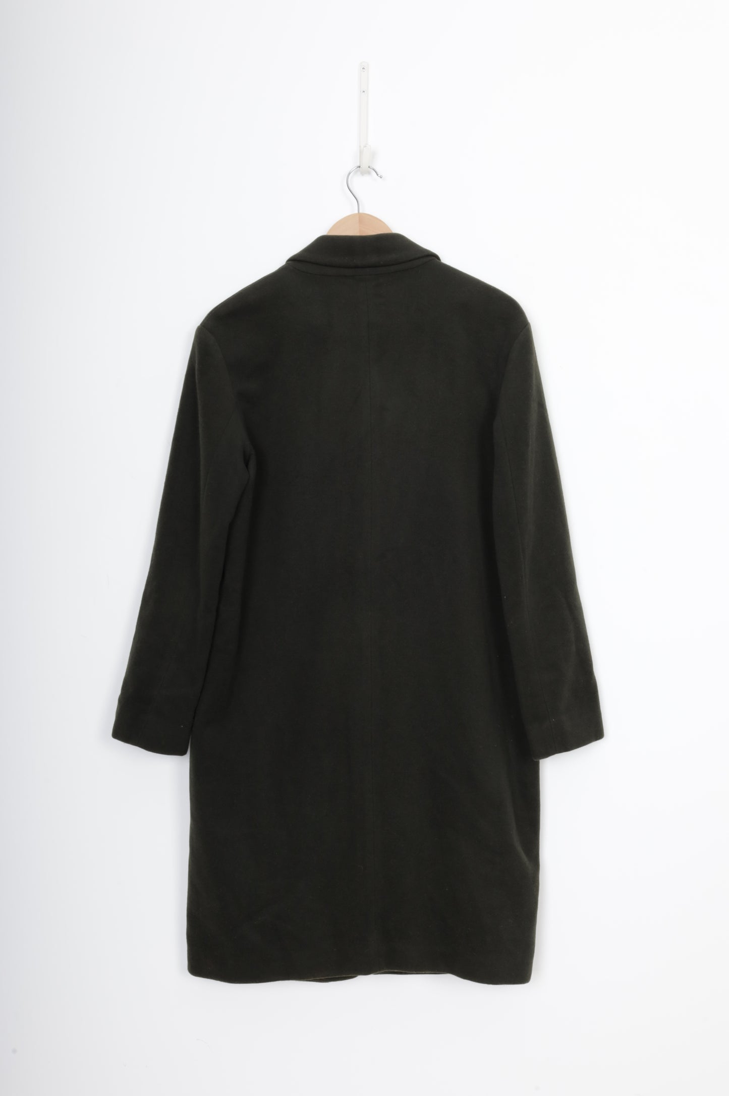 Helen Cherry Womens Green Coat Size S