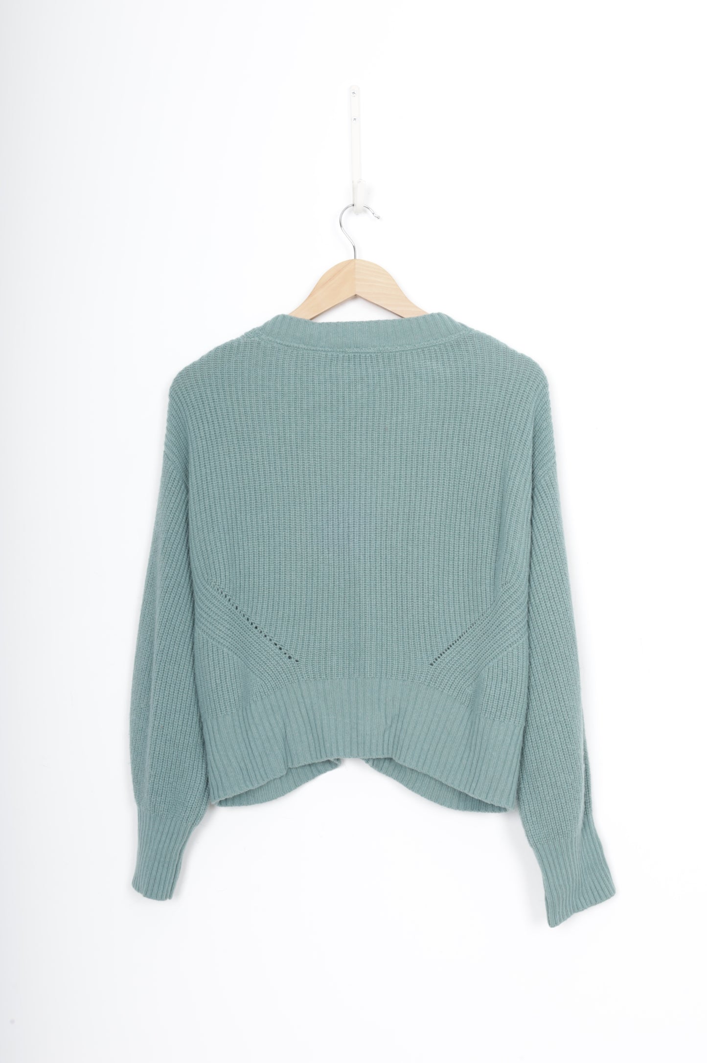 Moochi Womens Blue Cardigan Size XS