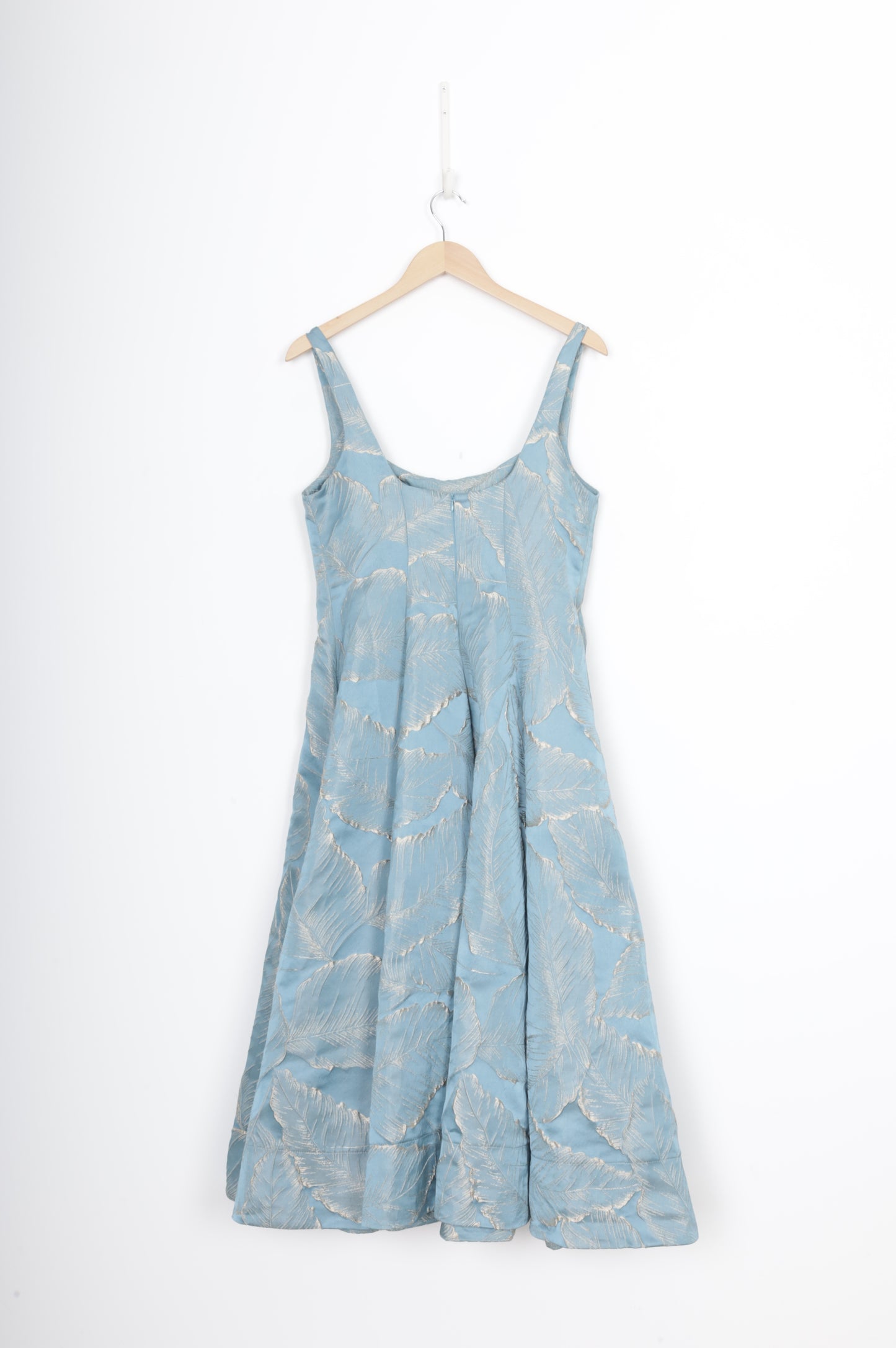 Caitlin Crisp Womens Blue Dress Size 12
