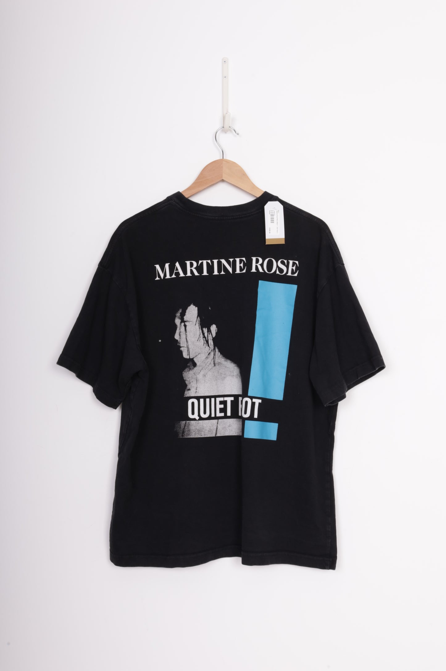 Martine Rose Mens Black T-shirt Size L