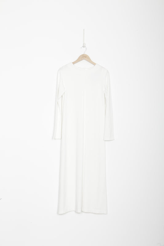 ellis Womens White Dress Size 8