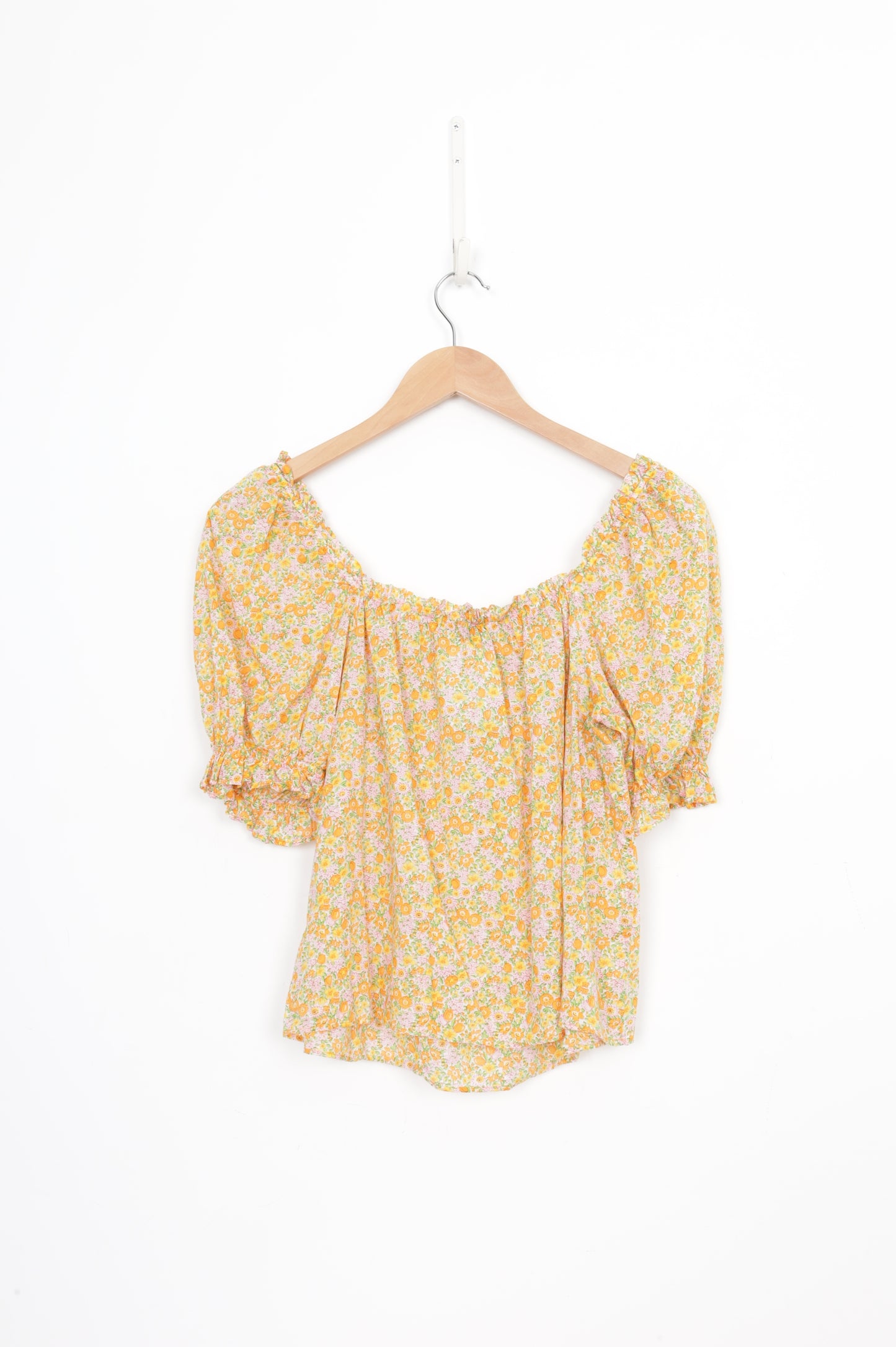 & Other Stories Paris Atelier Womens Yellow Top Size 36