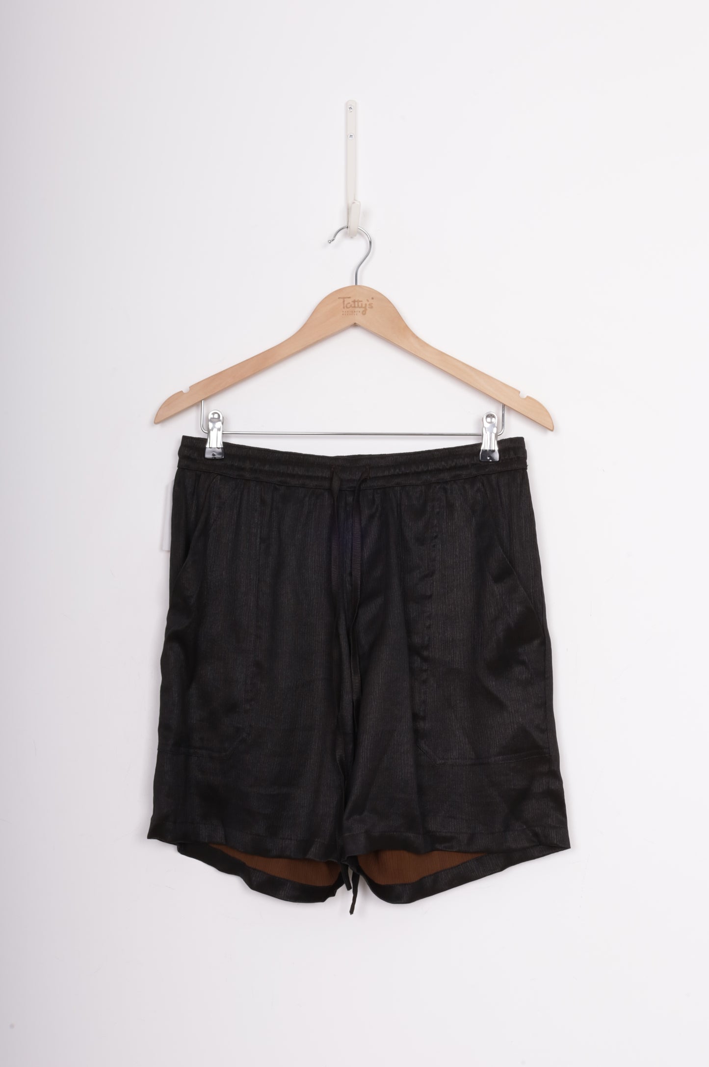 Ziran Mens Black Shorts Size M