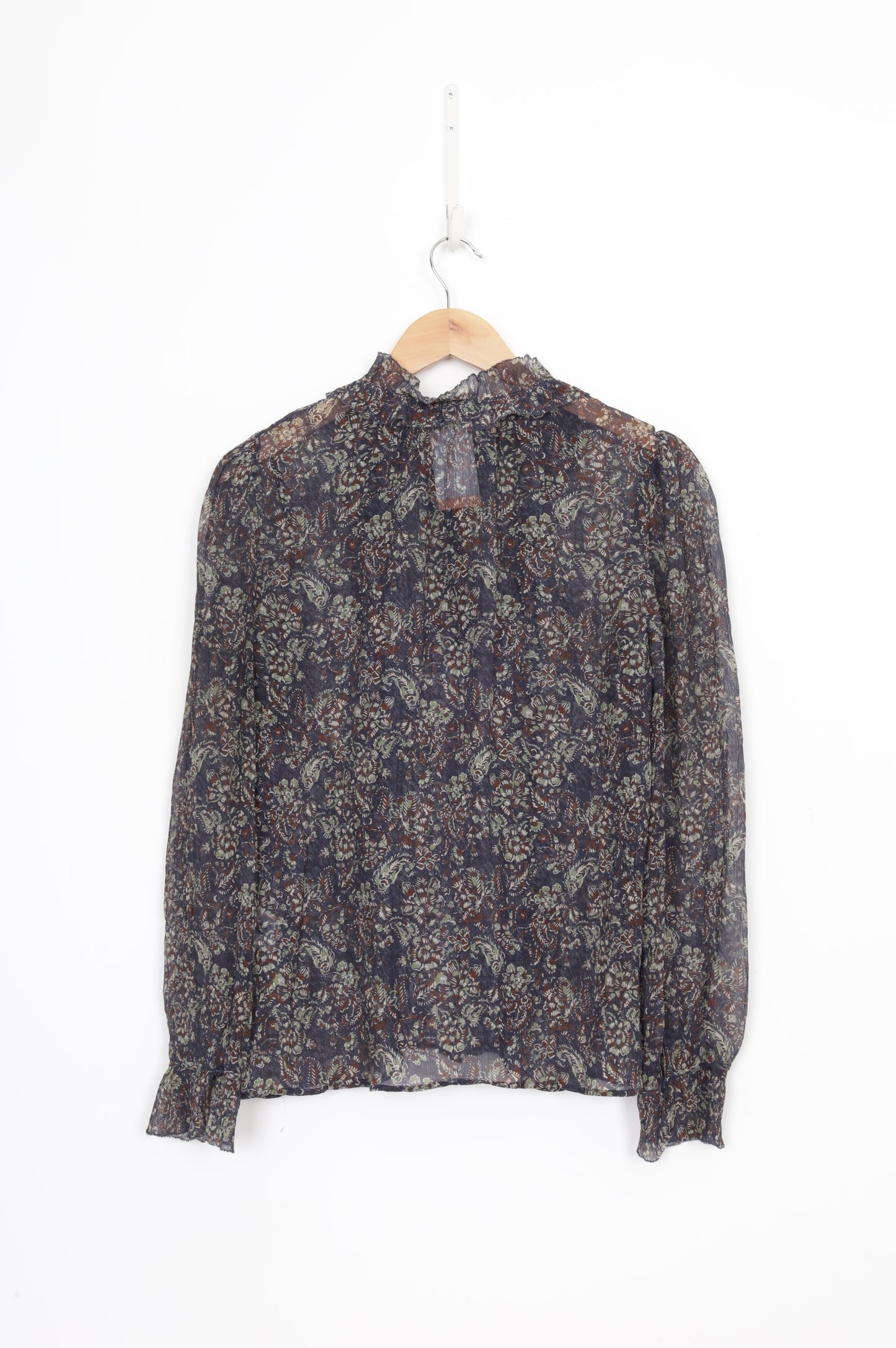 Vanessa Bruno Womens Blue Shirt Size 40