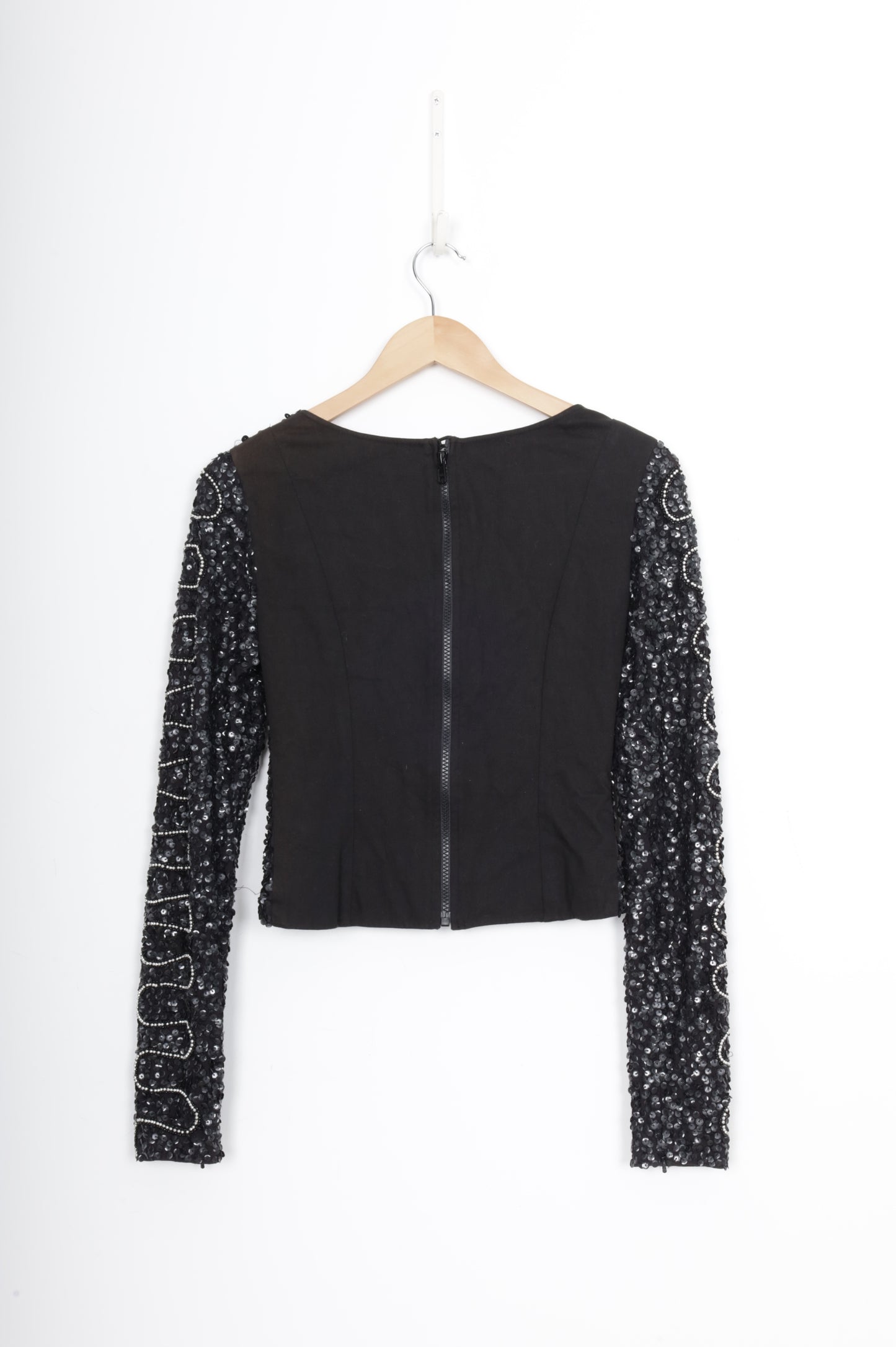 Aje Womens Black Top Size 8
