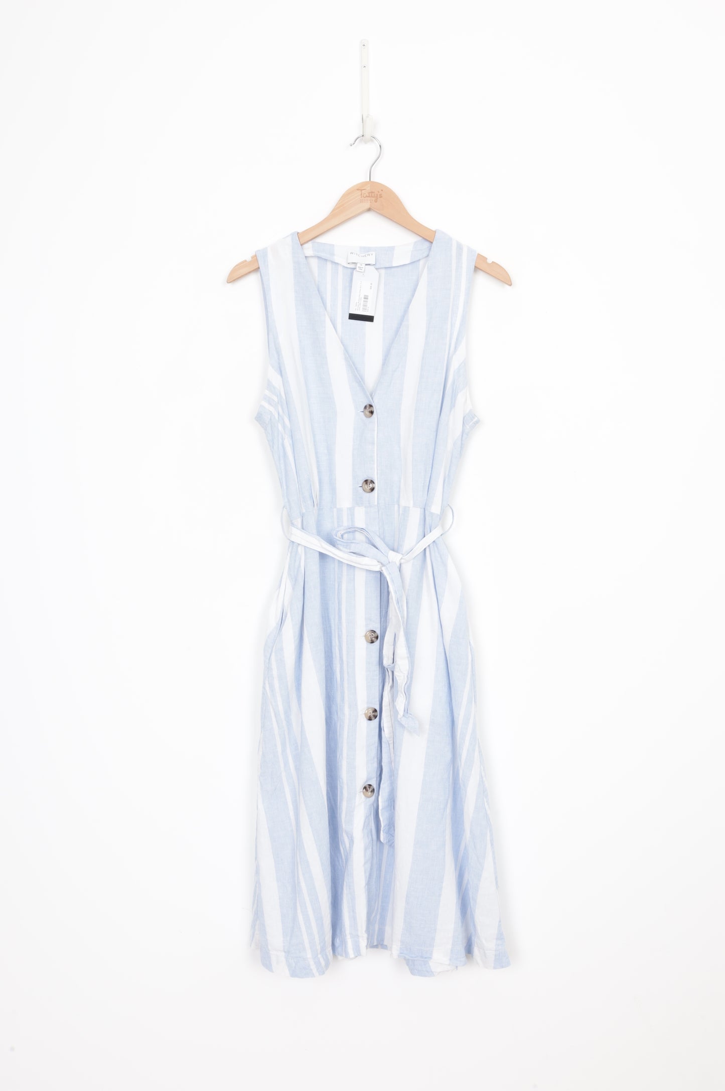 Witchery Womens Blue Dress Size 14