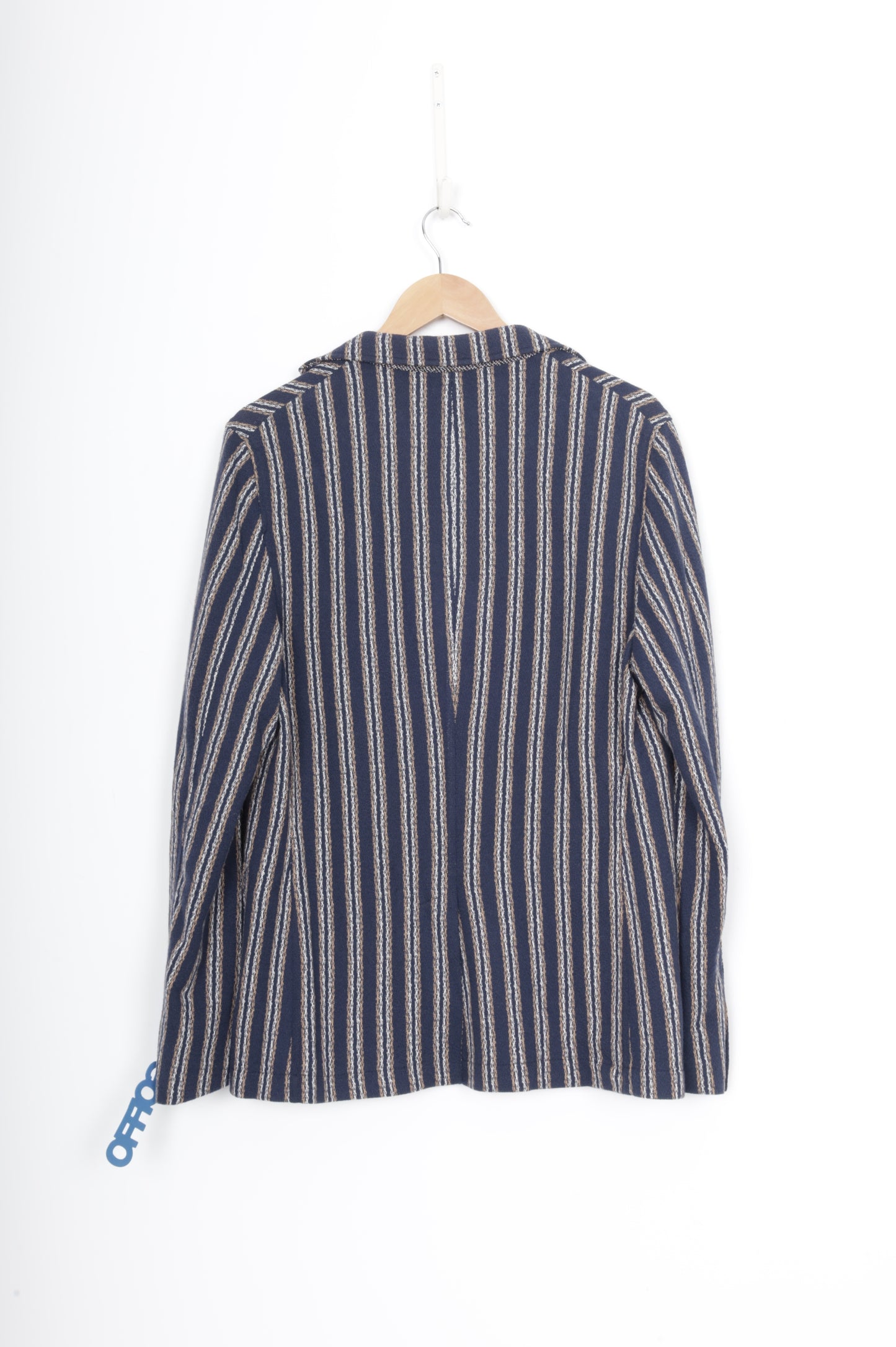 Manuel Ritz Mens Blue Cardigan Size 52