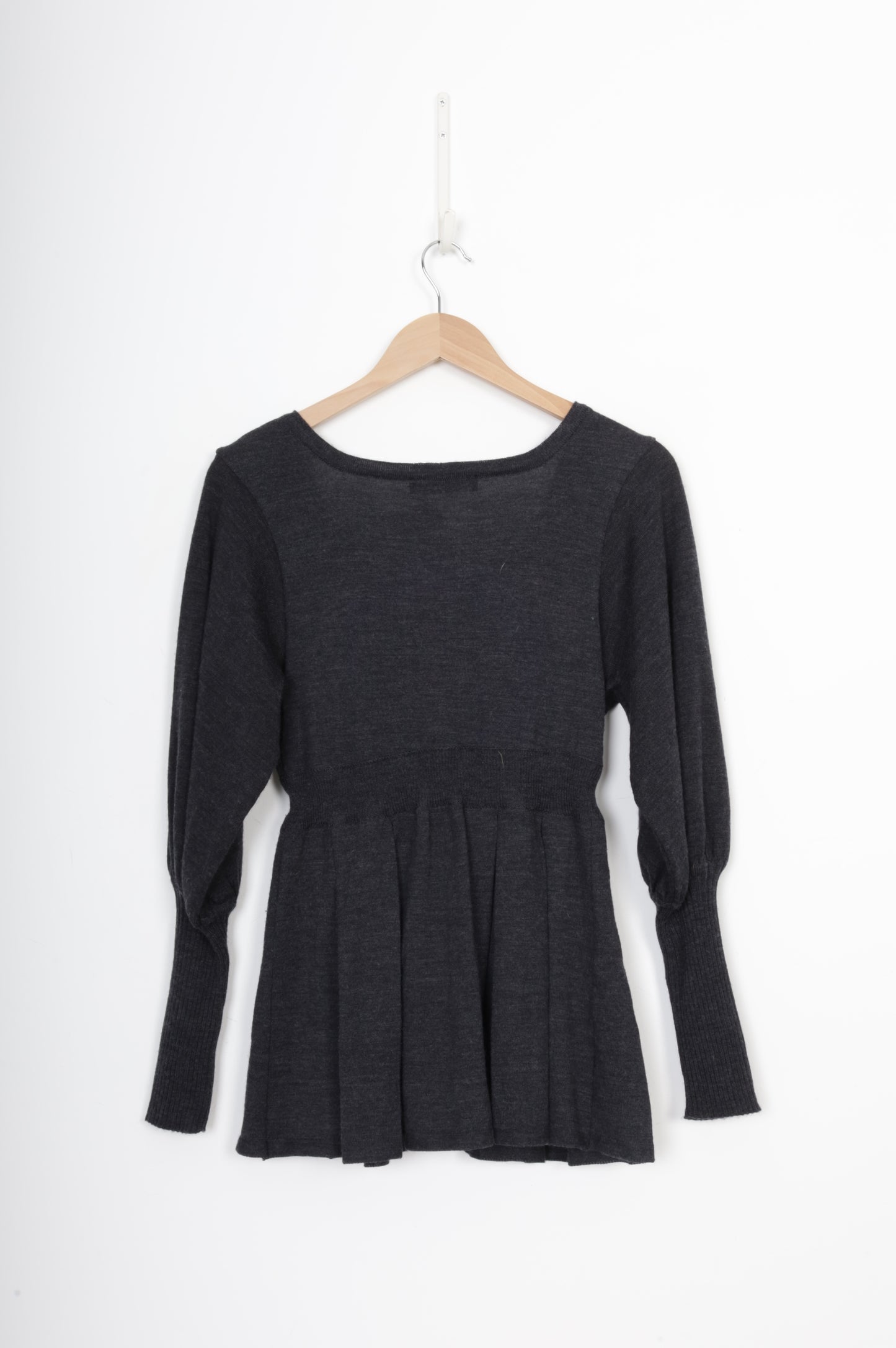 Sabatini Womens Grey Cardigan Size XS