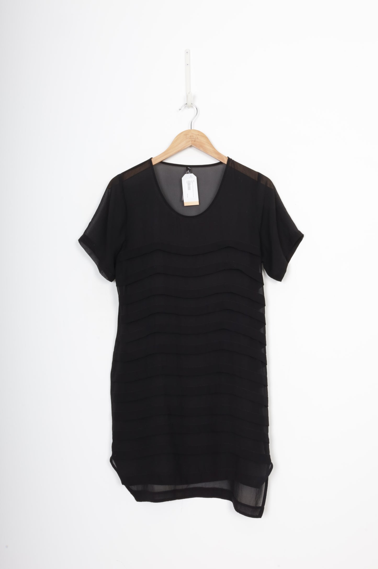 Faithfully by Moochi Womens Black Dress Size 8