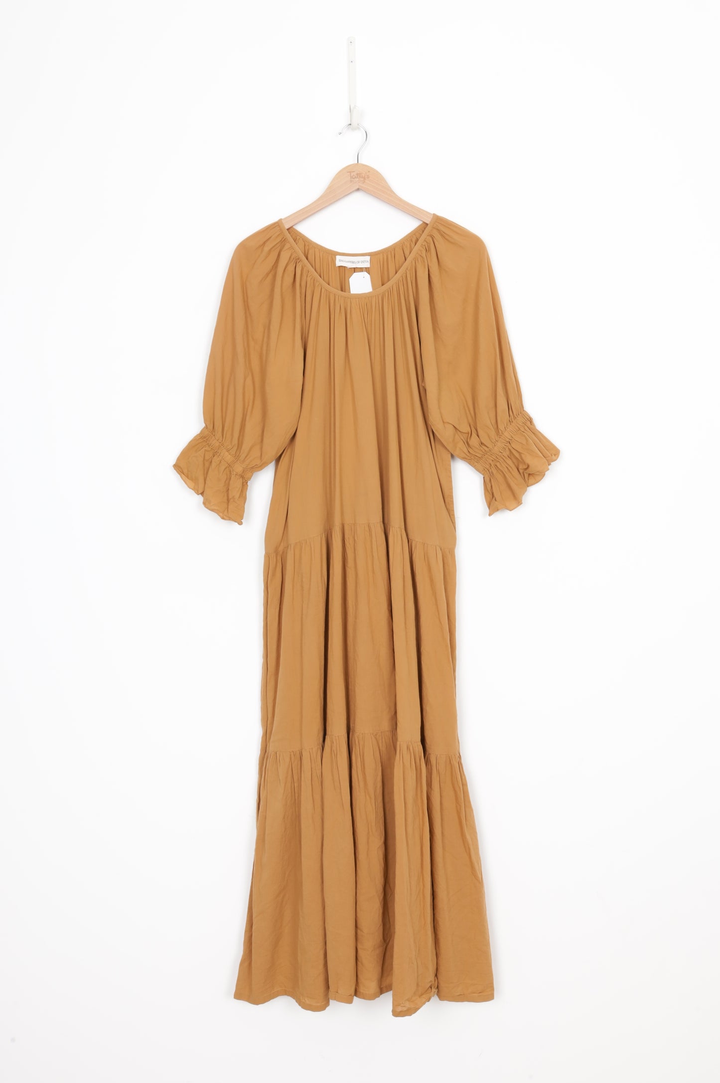 Daughters of India Womens Orange Dress Size XL