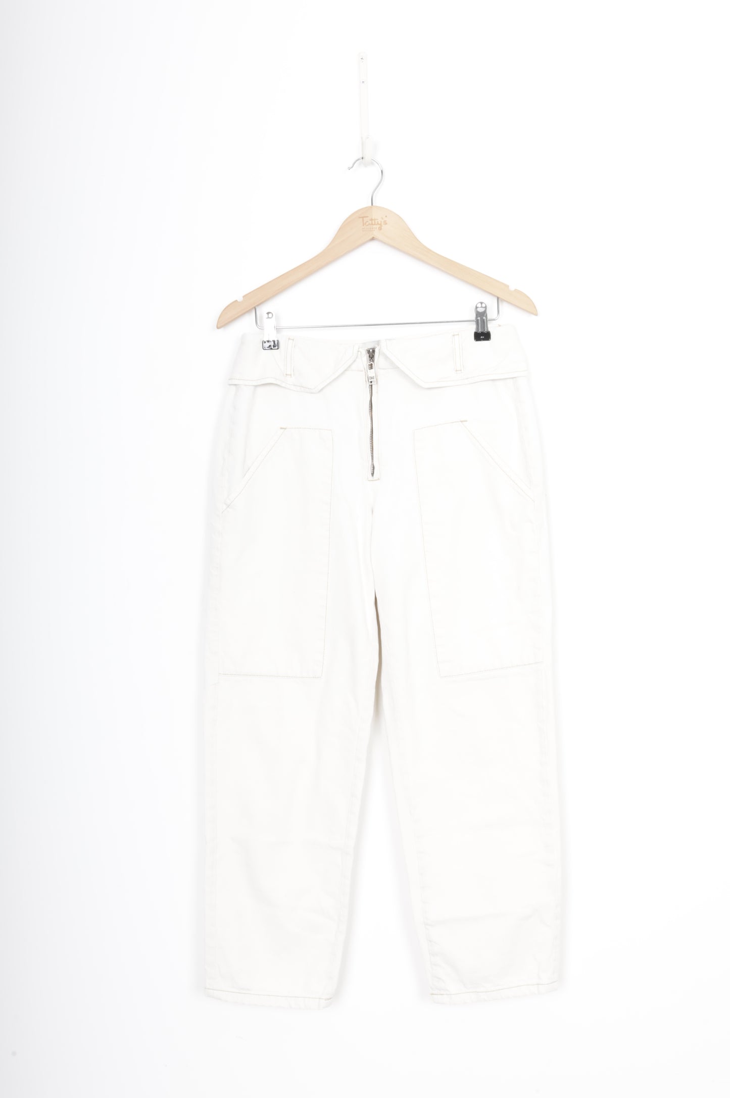 One Teaspoon Womens White Jeans Size W 26
