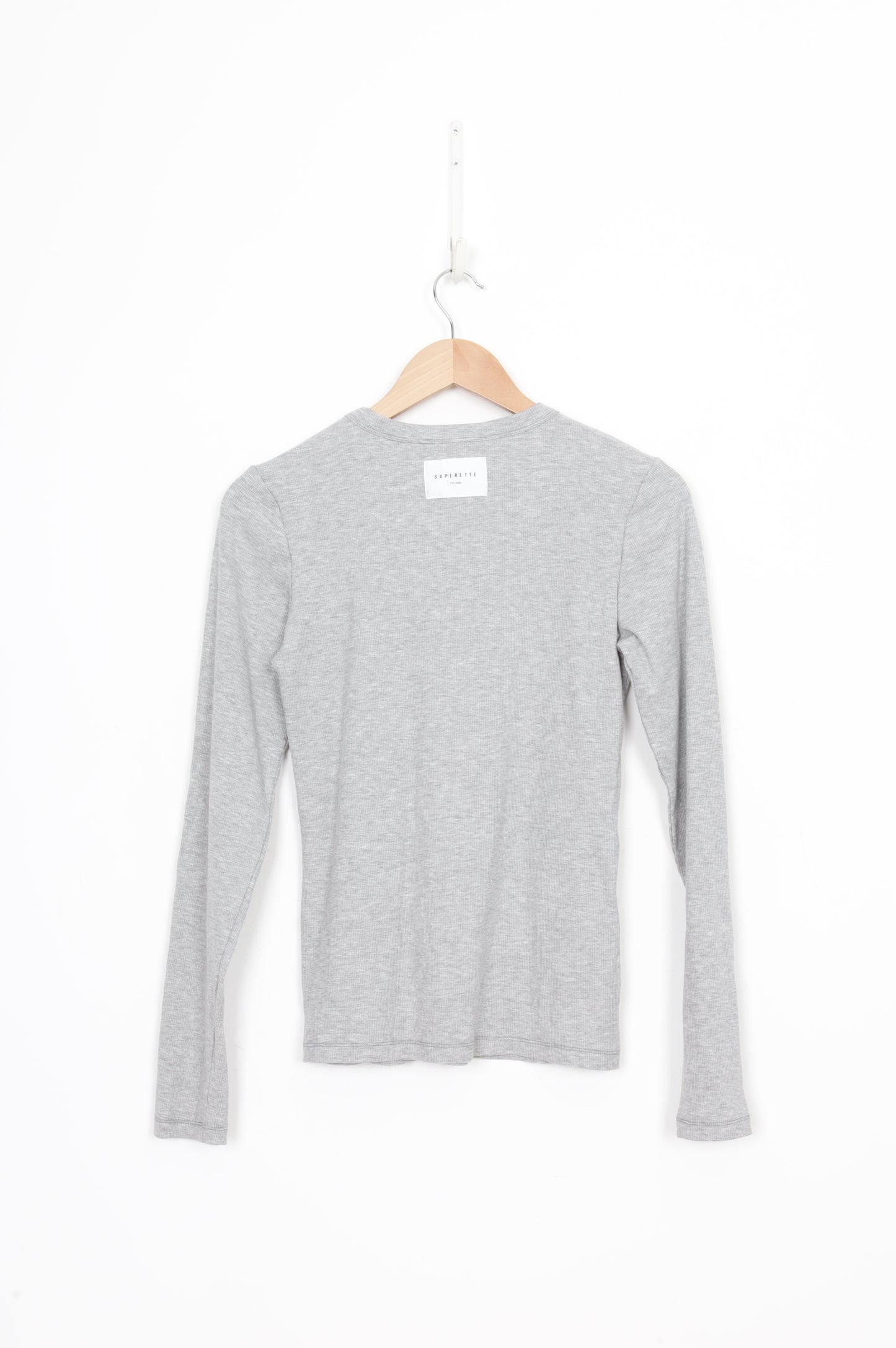 Superette Womens Grey Top Size 8