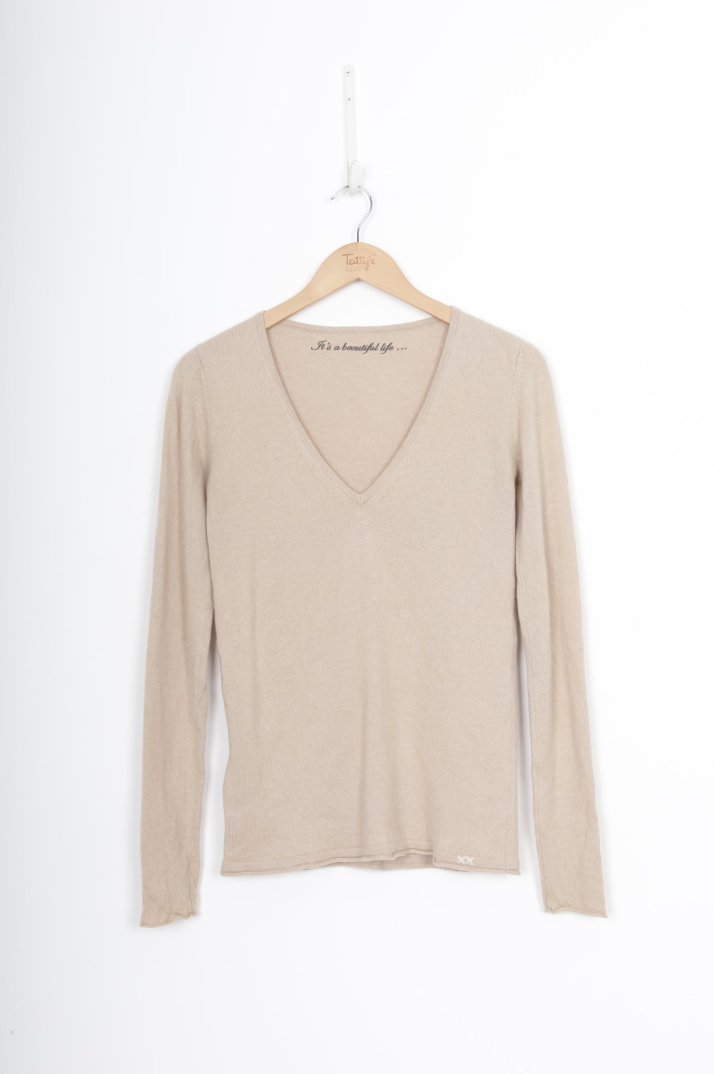 Banjo & Matilda Womens Beige Jumper Size M