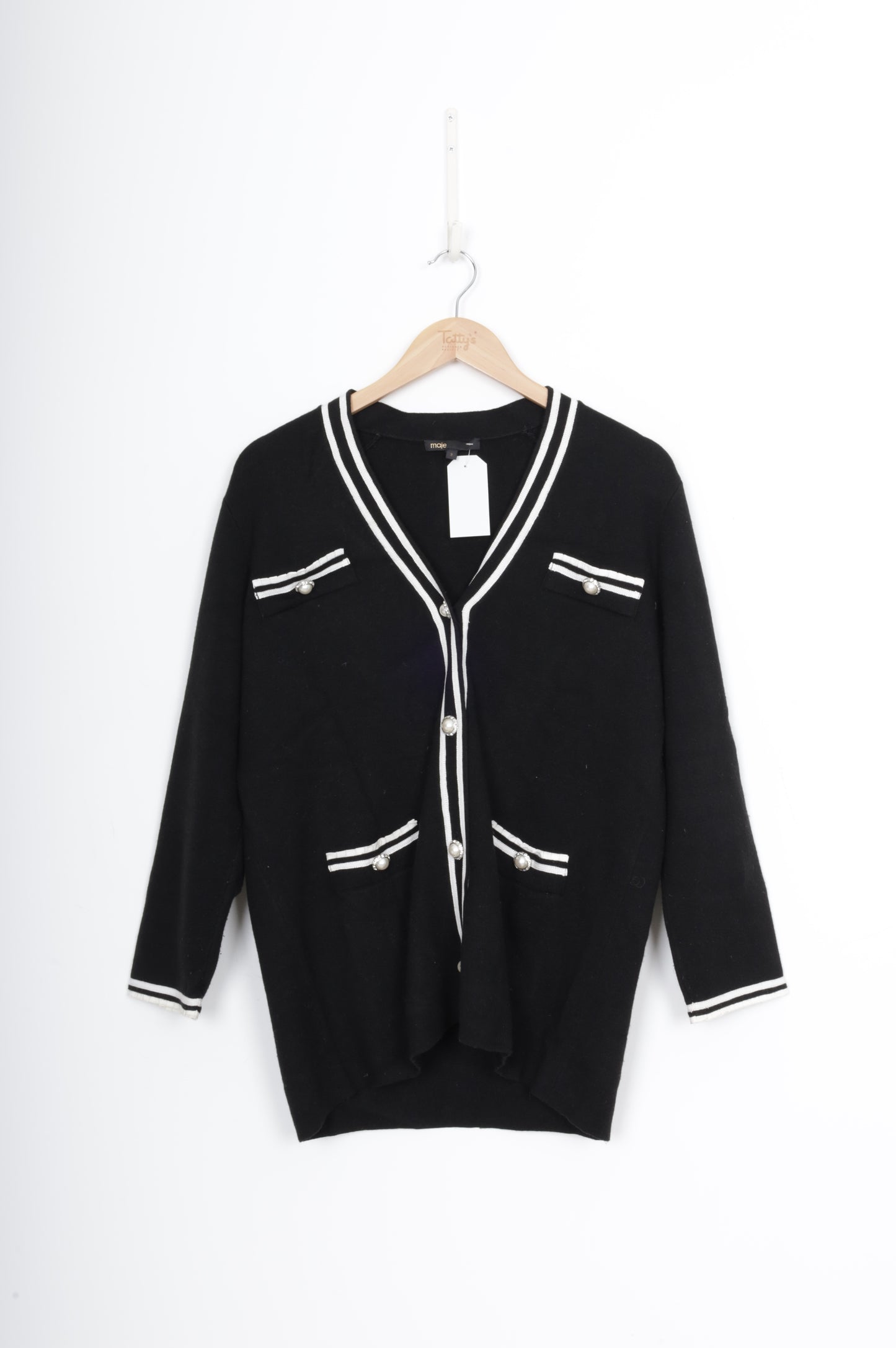 Maje Womens Black Jumper Size 2