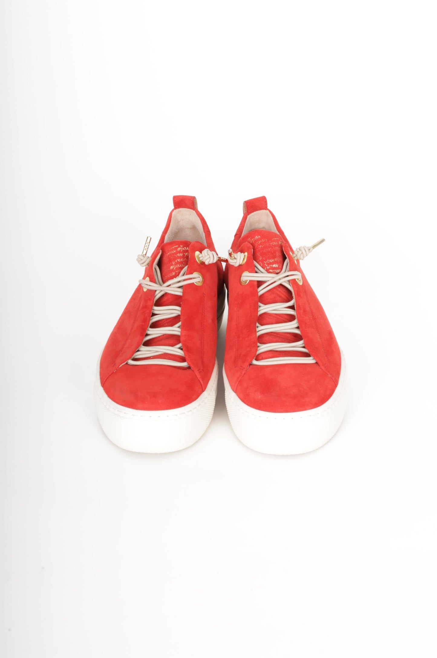 Paul Green Womens Red Sneakers Size EU 39.5