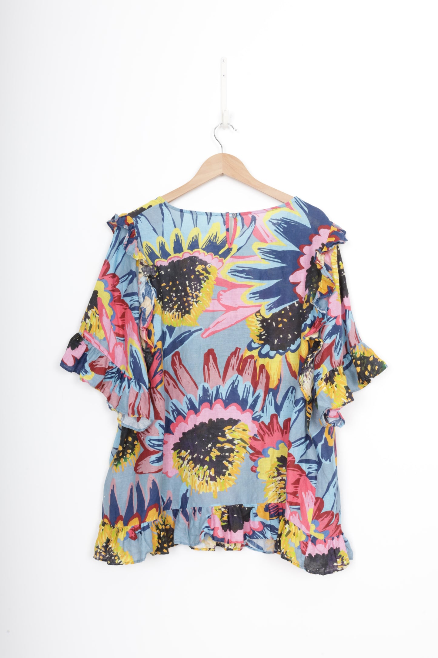 Curate Trelise Cooper Womens Blue Top Size XXL