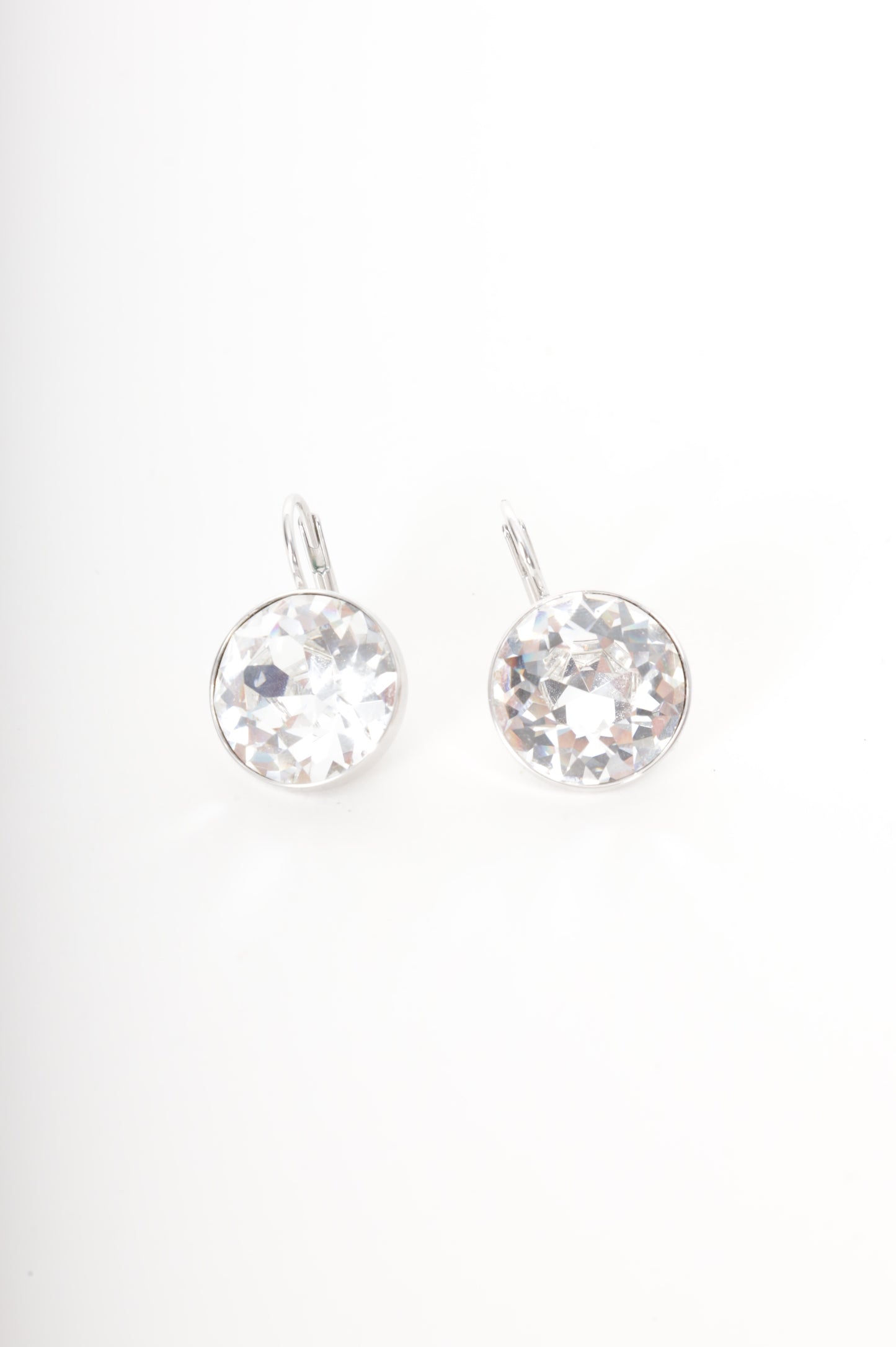 Swarovski Womens Silver Earrings Size N/S