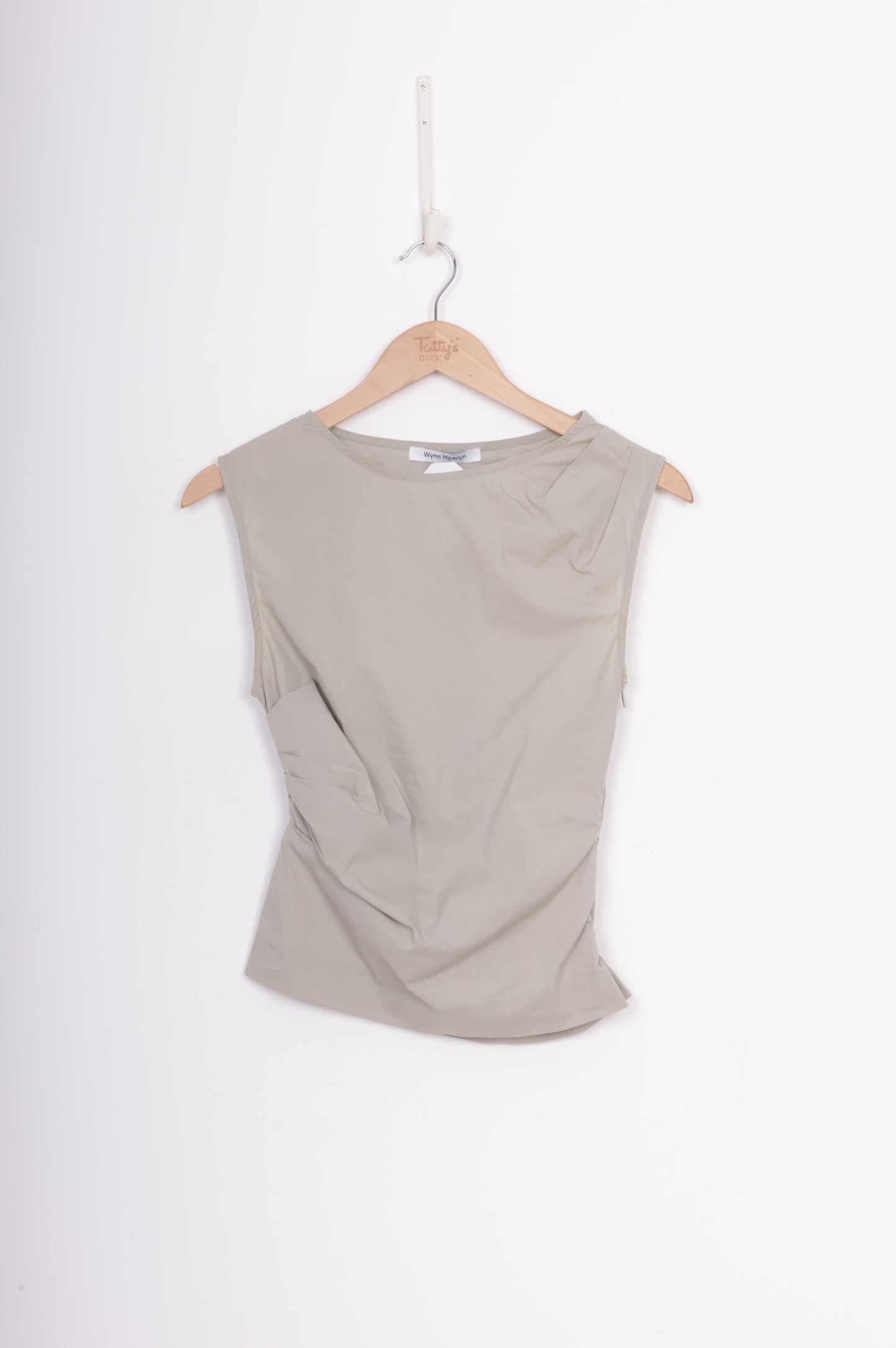 Wynn Hamlyn Womens Khaki Top Size 8