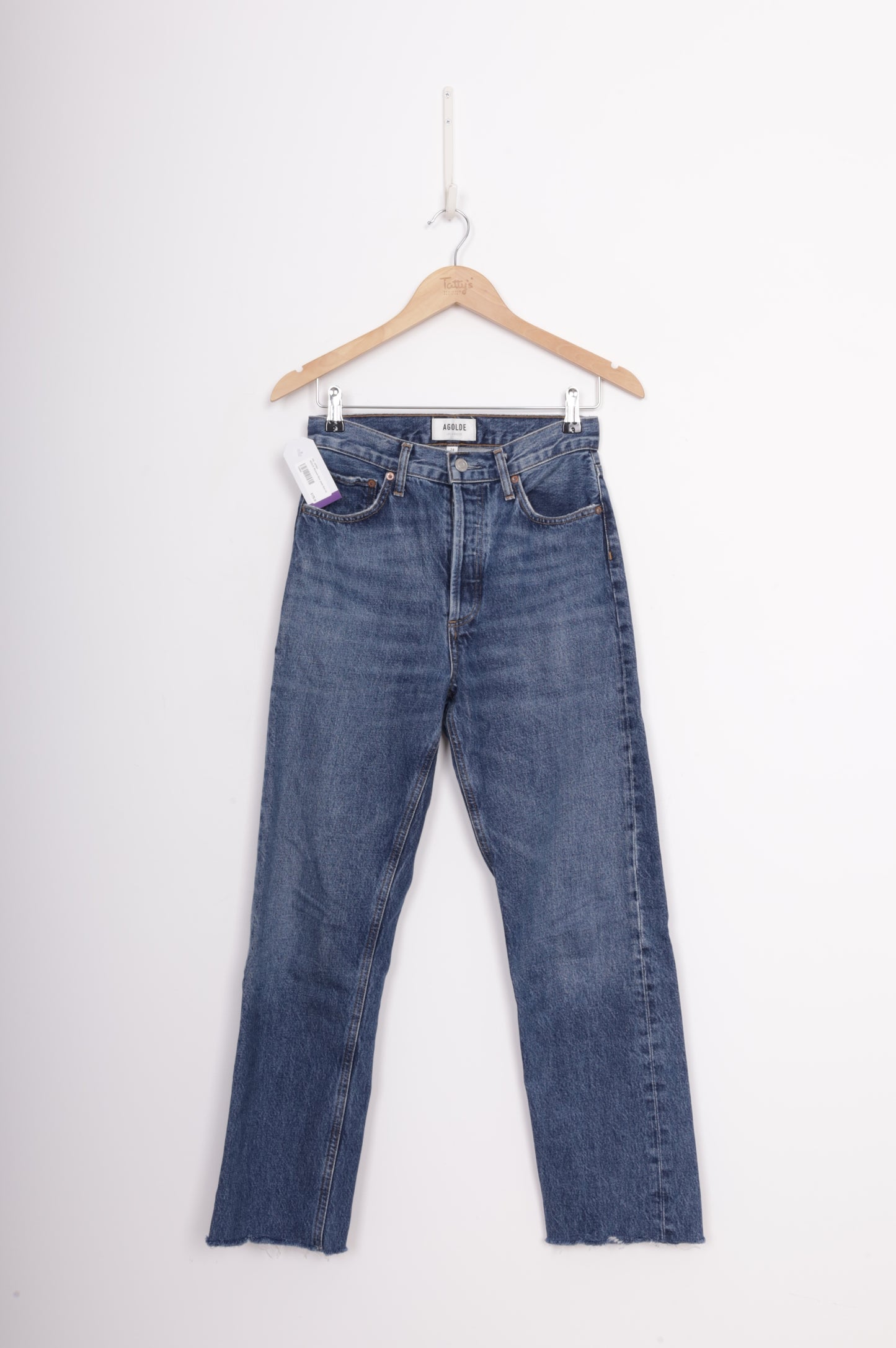 AGOLDE Womens Blue Jeans Size 24