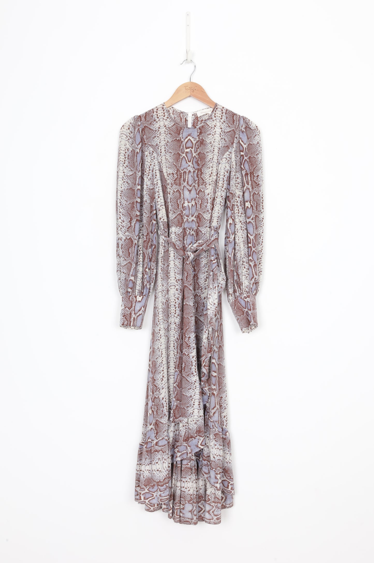 Zimmermann Womens Grey Dress Size 0