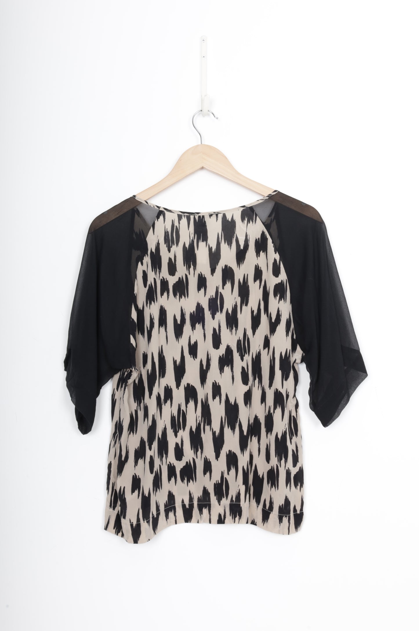 Juliette Hogan Womens Black Top Size 12 MO