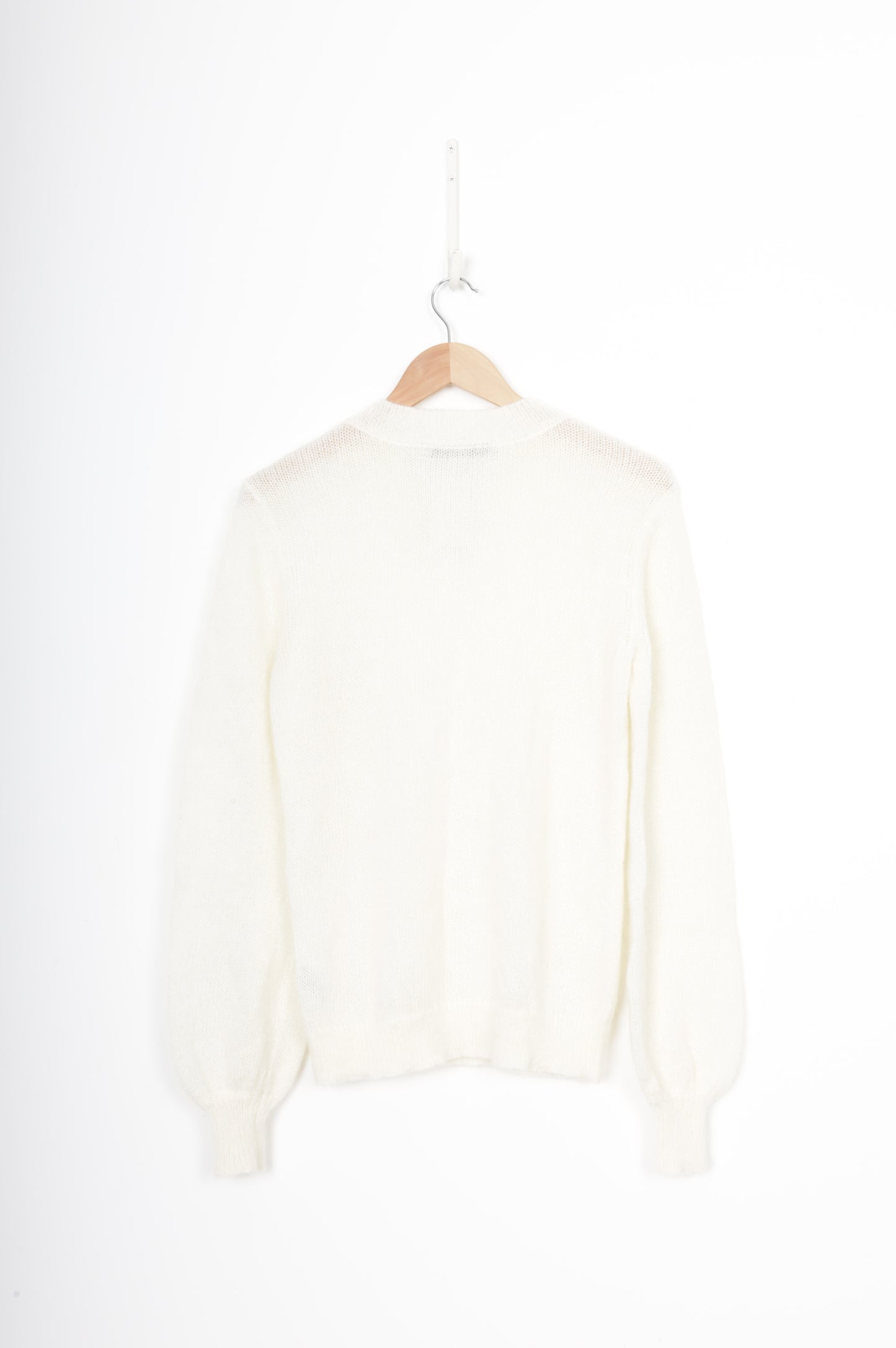 Workshop Womens Cream Jumper Size S